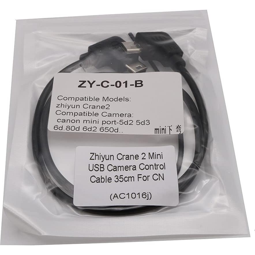 Cable de Control Micro USB a Mini USB LINGO 35cm para Canon