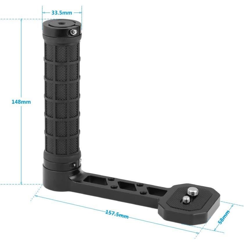 Agarre Lateral Tipo L CAMVATE para DJI Ronin-S/SC y Zhiyun Crane 2/V2