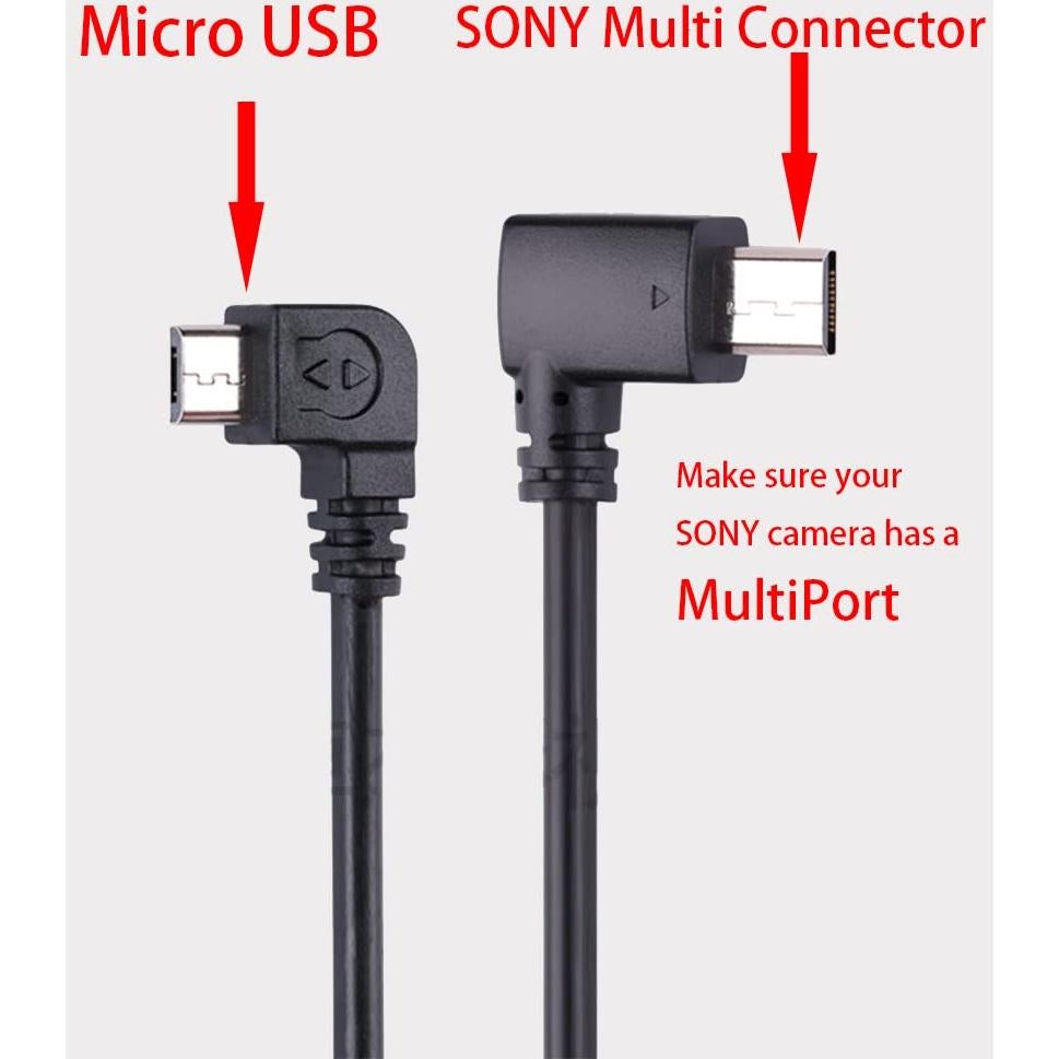 Cable de Control y Carga Multiport CexoTech para Cámaras Sony