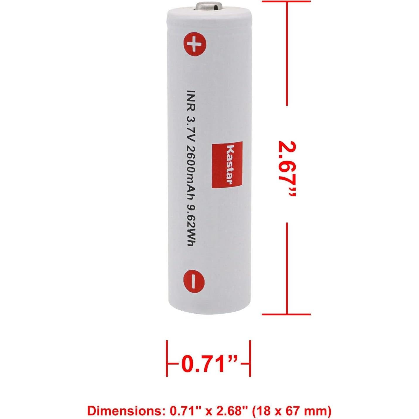 Baterías Kastar 4-Pack para Gimbal Manfrotto MVG460 y Zhiyun Crane