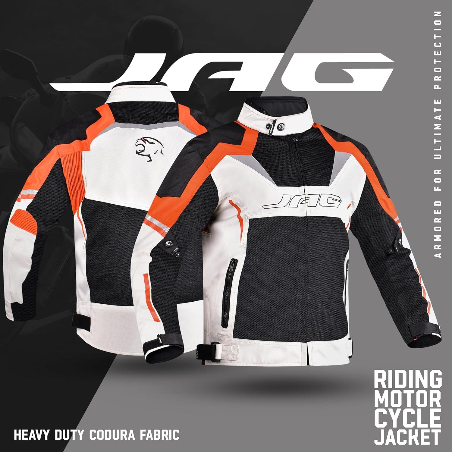 Chaqueta de Motocicleta JAG Horizon - Alta Visibilidad CE Nivel 1