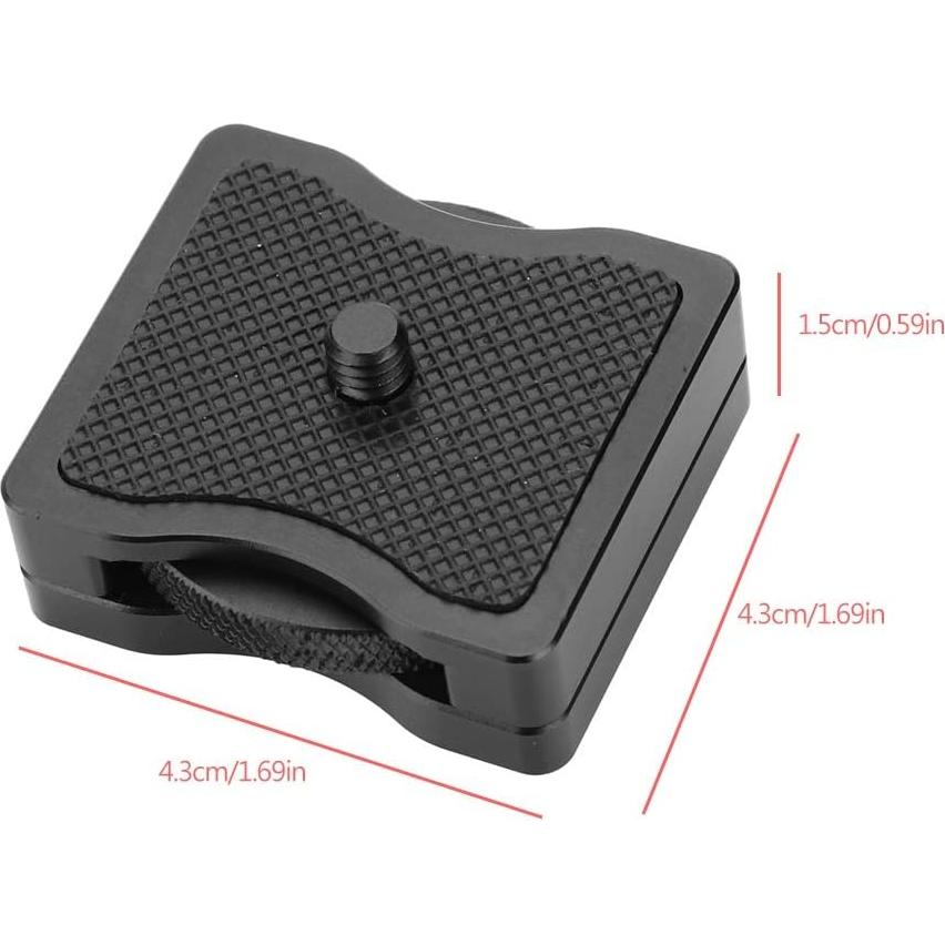 Elevador de Cámara Pomya 1/4 para Estabilizadores DSLR 1.5cm