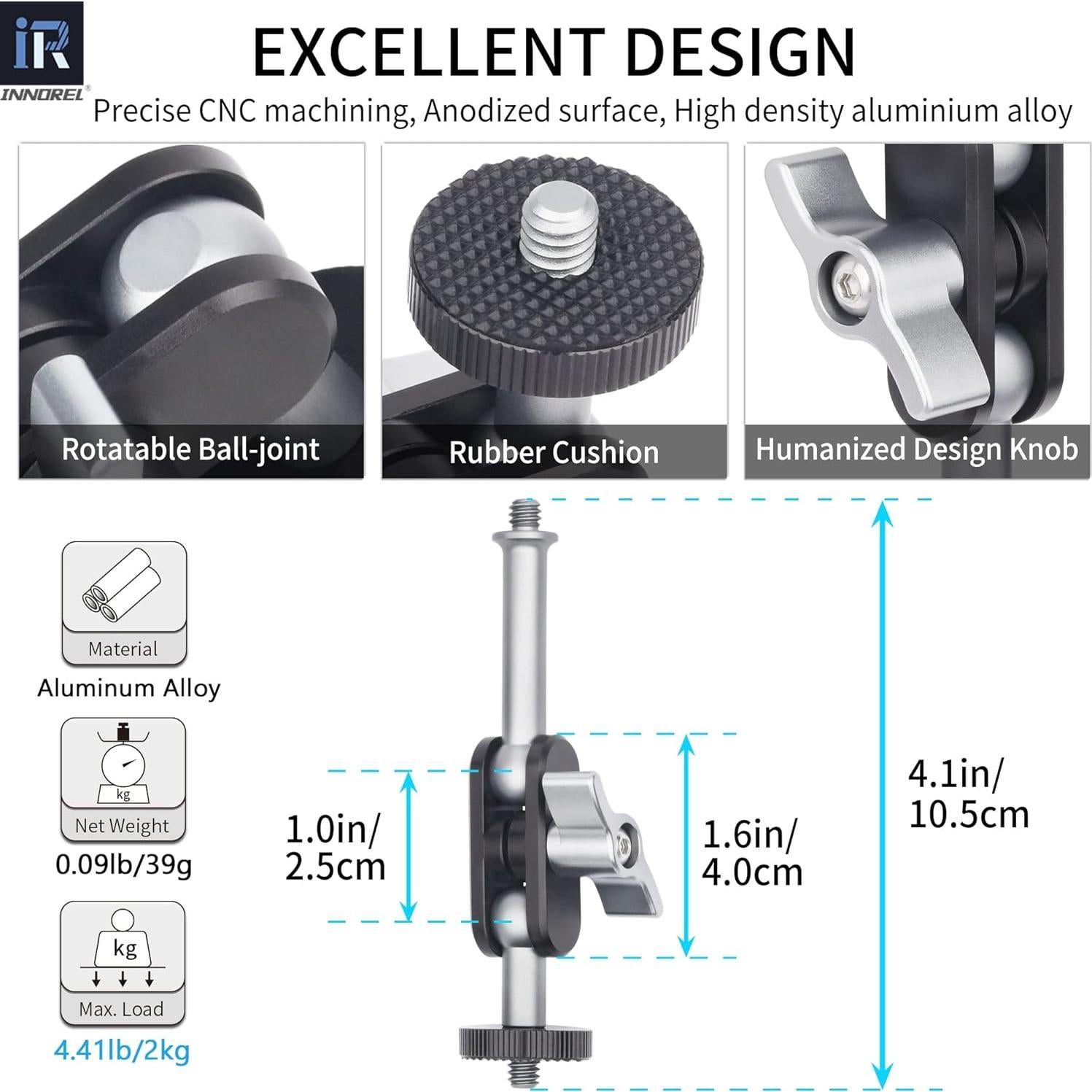 Brazo Mágico Universal INNOREL ME-1 para Soporte de Teléfono