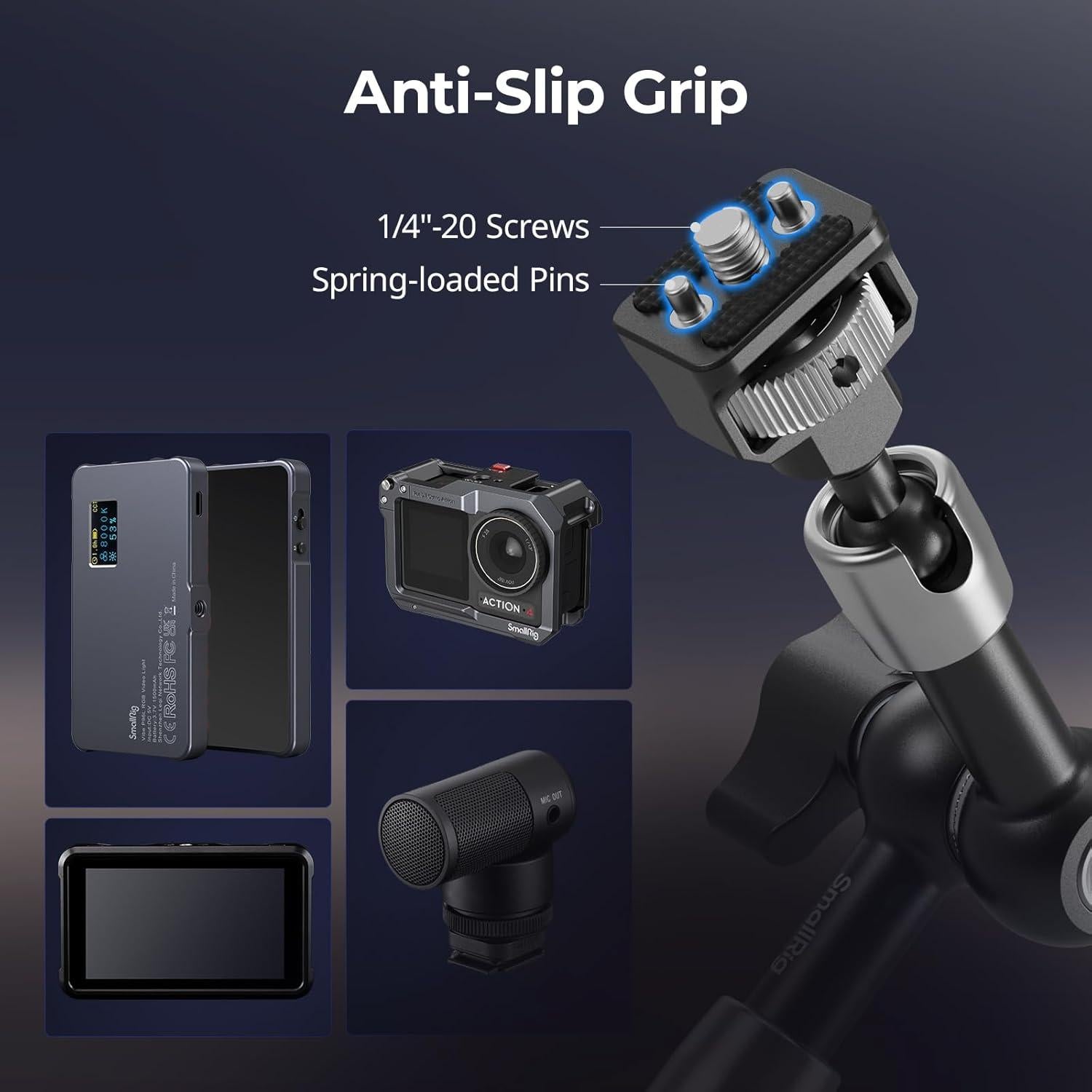 Brazo Mágico SmallRig 5308 de 18cm para Cámaras y Luces