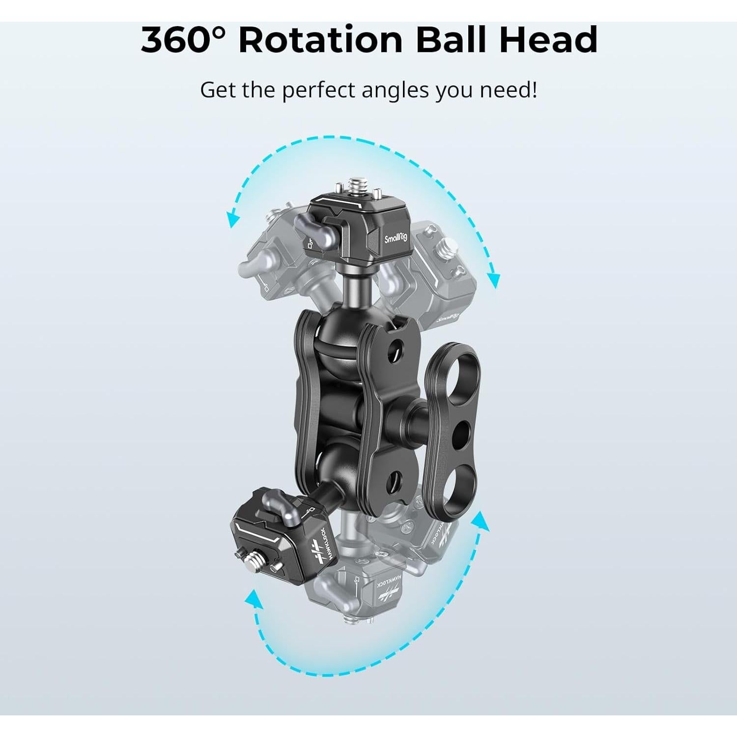 Brazo Mágico SmallRig 3515 con Cabezal Esférico 360° - 5kg