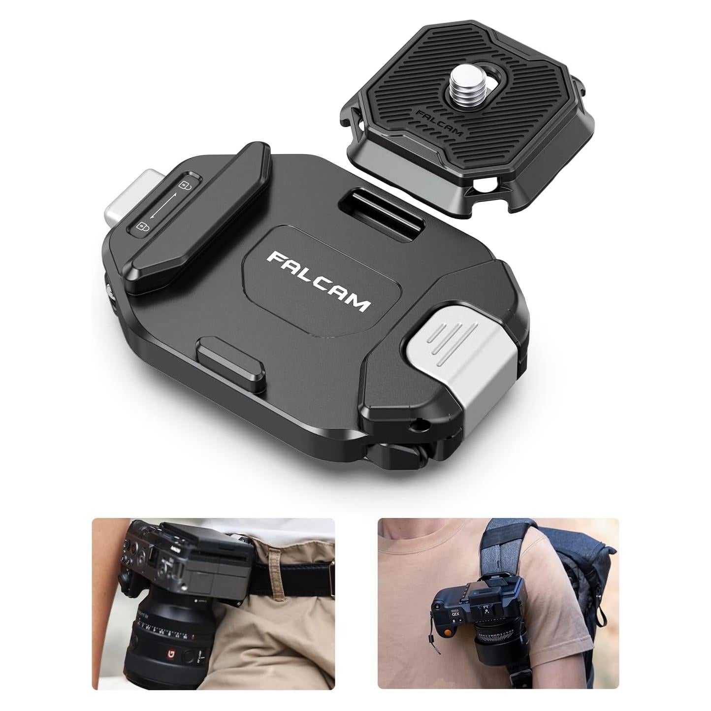 Sistema de liberación rápida ULANZI F38 para cámara y mochila