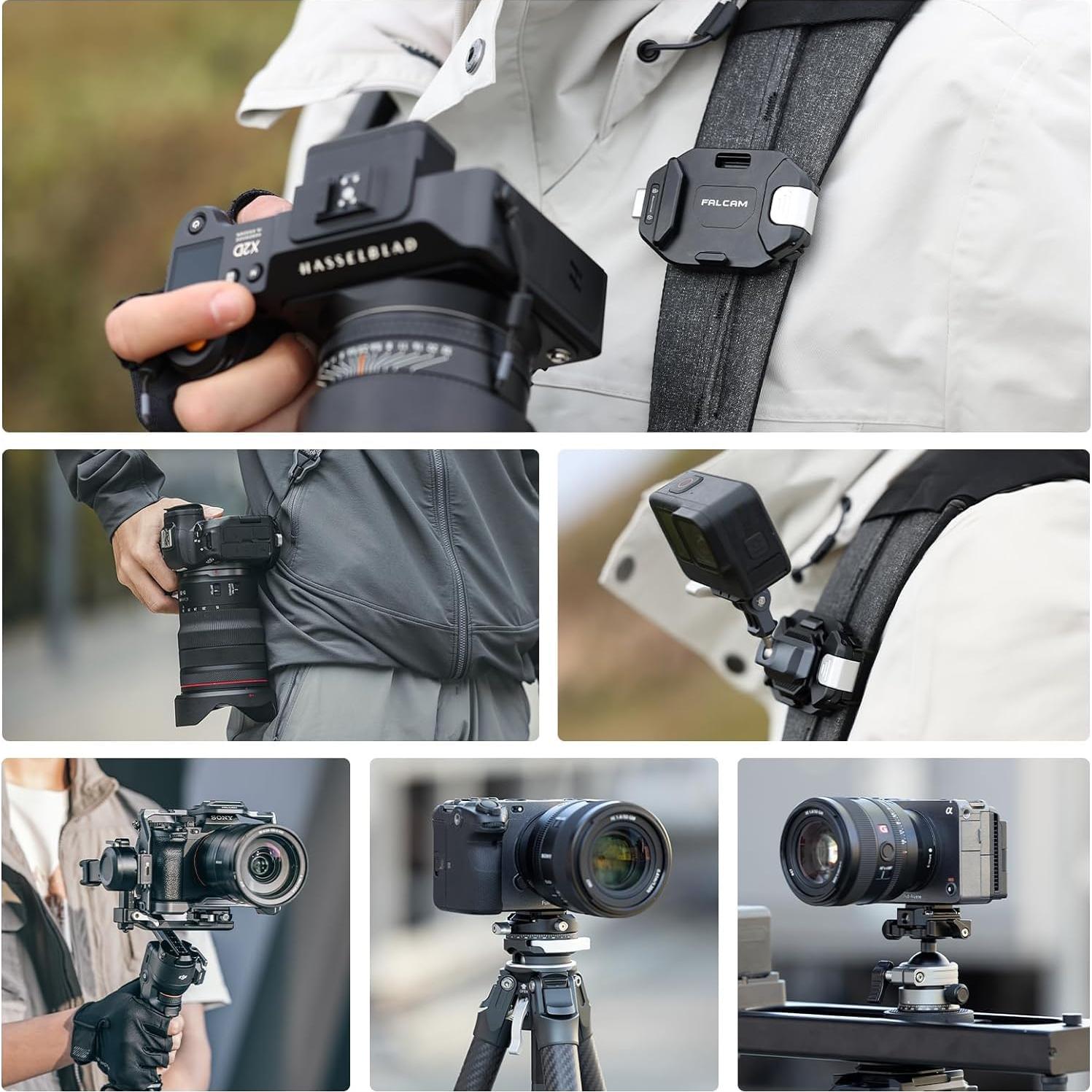 Sistema de liberación rápida ULANZI F38 para cámara y mochila