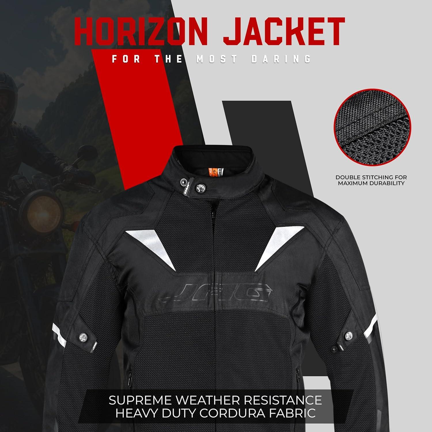 Chaqueta de Motocicleta JAG Horizon - Alta Visibilidad CE