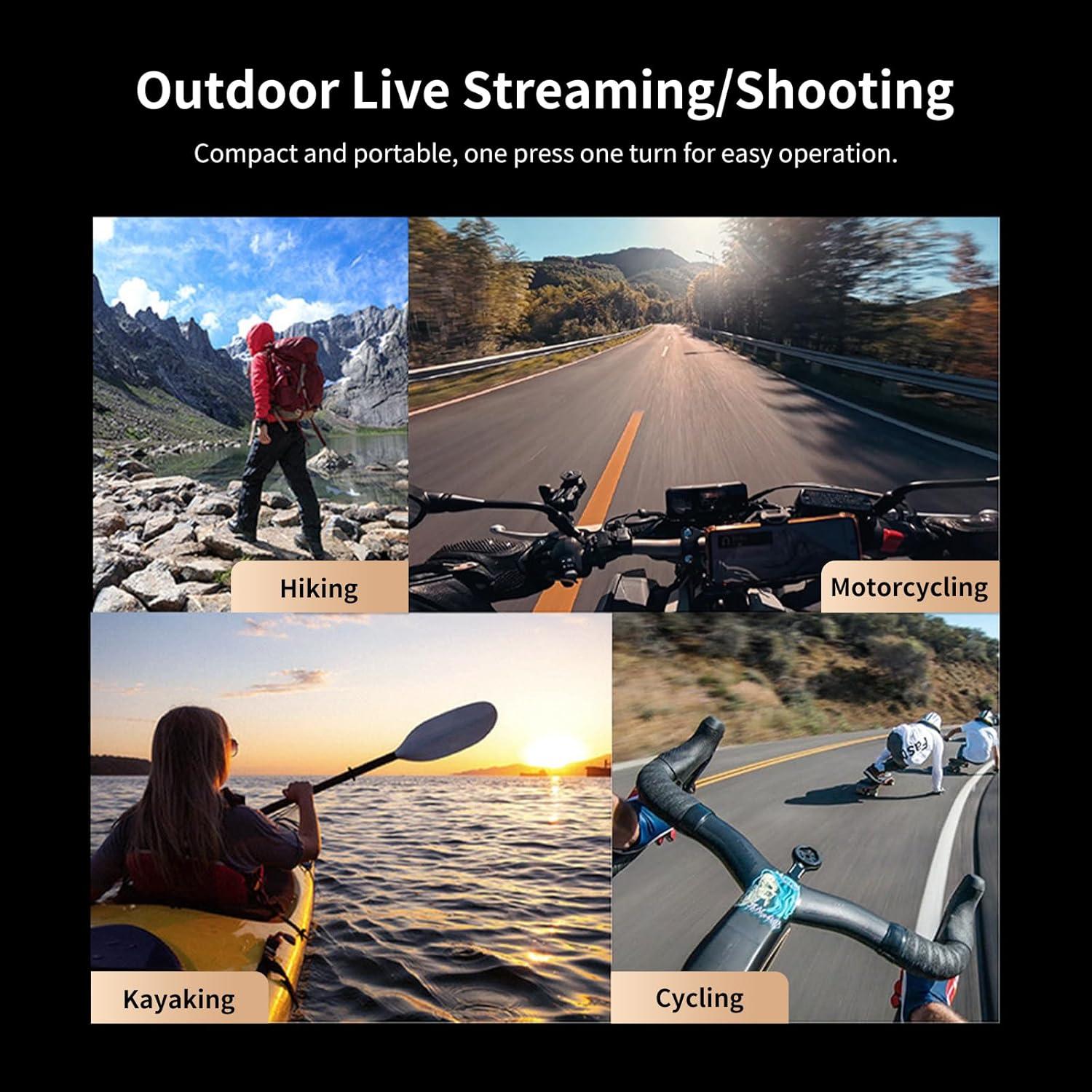 Montaje de Mochila Magnético Mechrig para Cámara de Acción