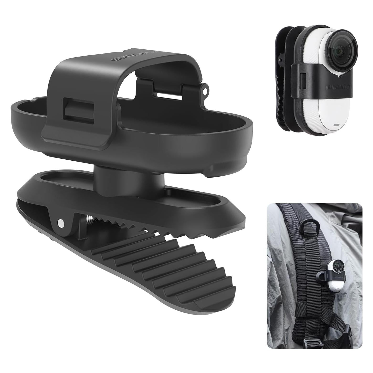 Clip de Mochila Sinyutia para Cámara Insta 360 Go 3s - Rotación 360°