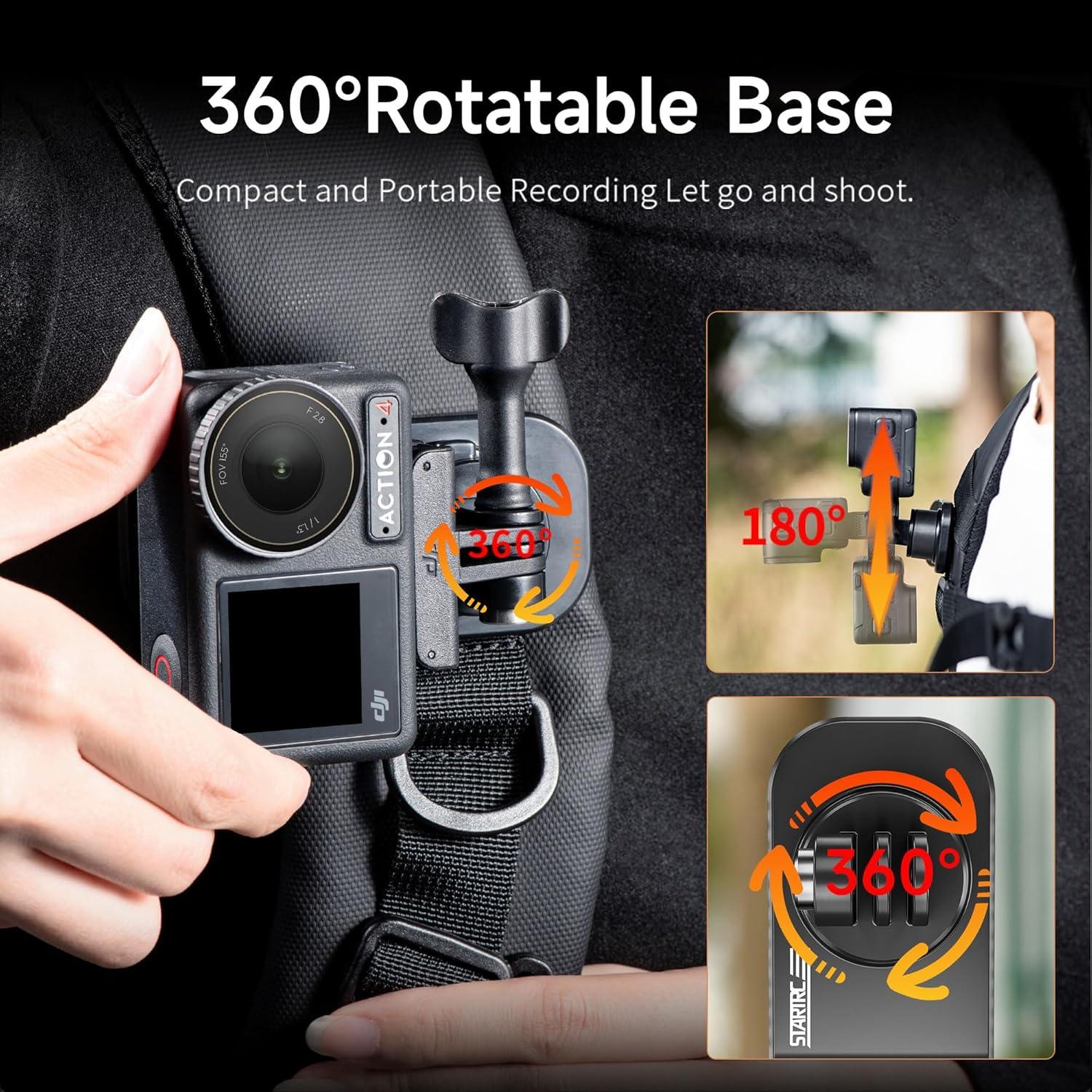 Clip de Montaje Magnético para Mochila Craznick Osmo Pocket 3