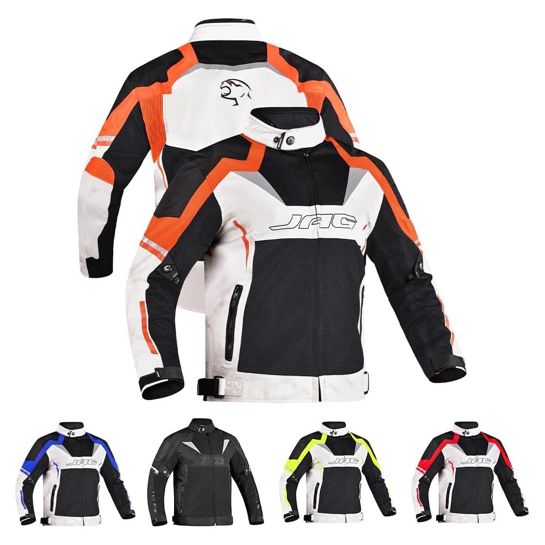 Chaqueta de Motocicleta JAG Horizon - Alta Visibilidad CE