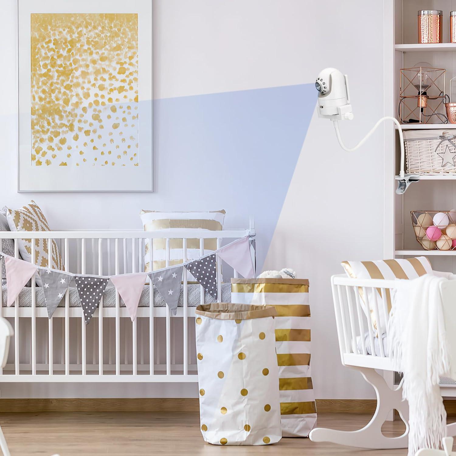 Soporte de Clip para Monitor de Bebé Wochel UHGT8590 Flexible