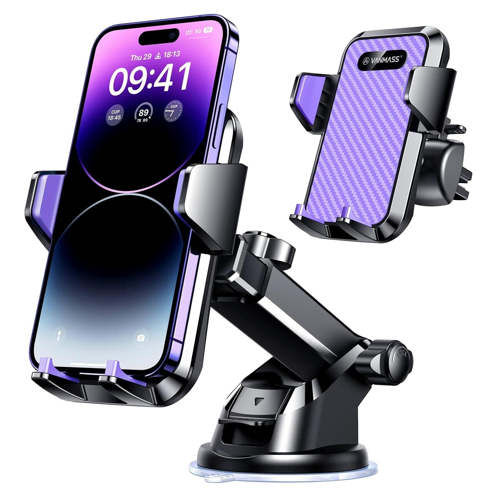 Soporte para Teléfono de Coche VANMASS 2025 Grado Militar
