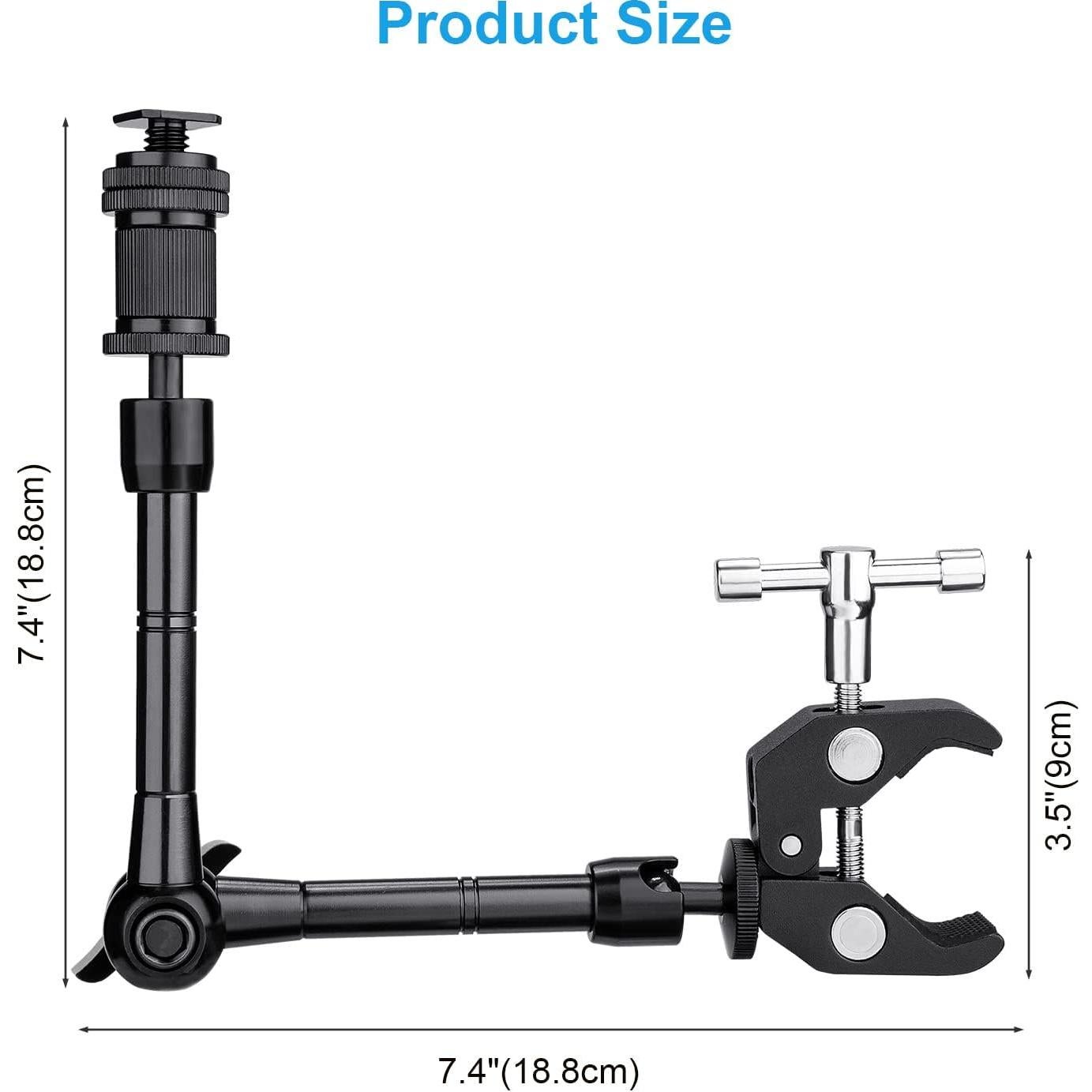 Brazo Mágico Articulado FOMITO 28cm con Super Clamp 2kg