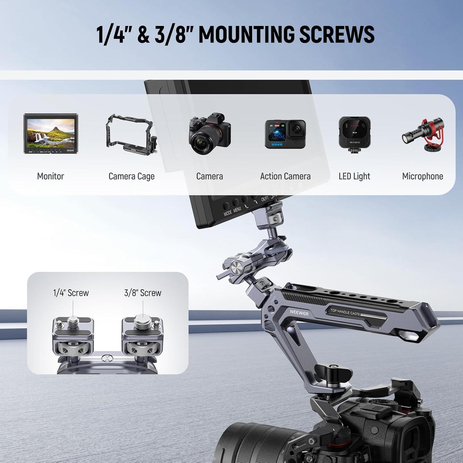 Brazo Mágico Ligero Neewer UA071 para Monitor de Cámara