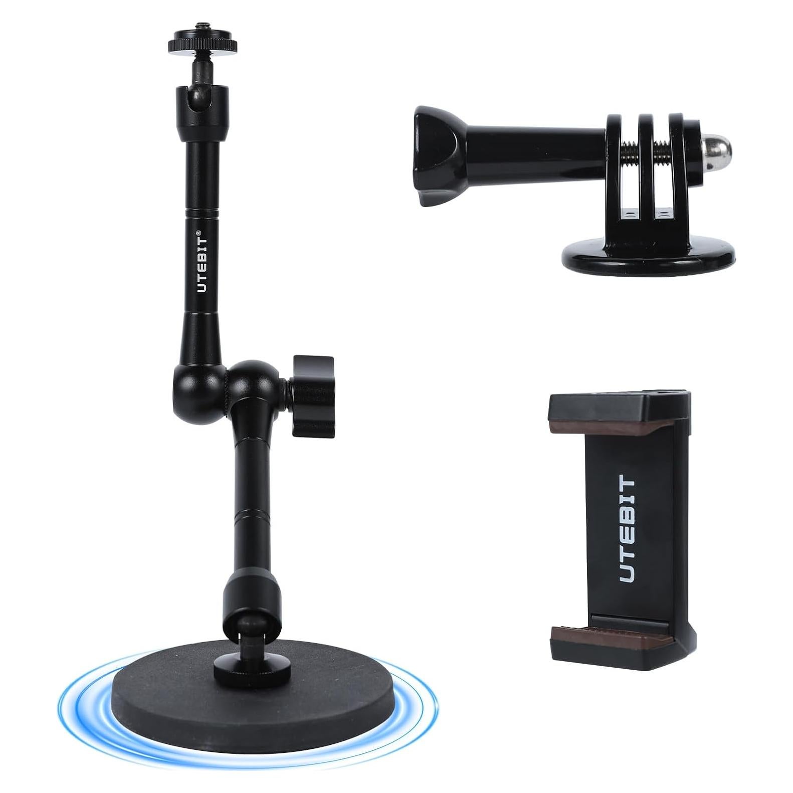 Soporte de Cámara Magnético UTEBIT 88mm con Brazo de 27.94cm