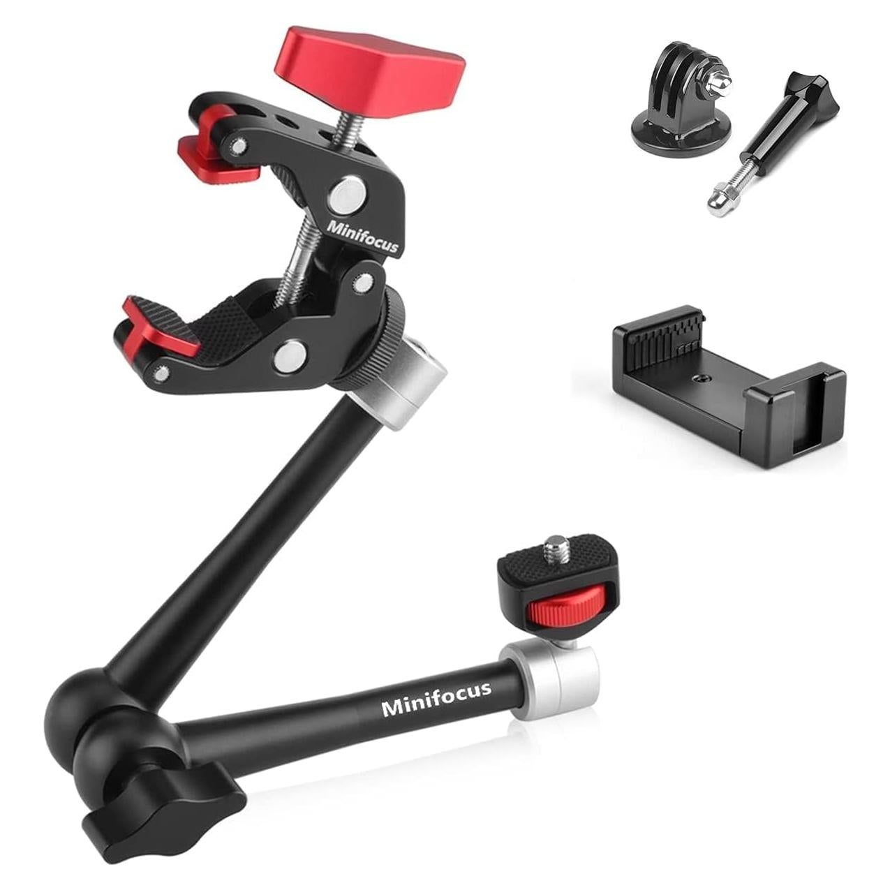 Brazo Mágico Articulado 28cm MINIFOCUS con Super Abrazadera