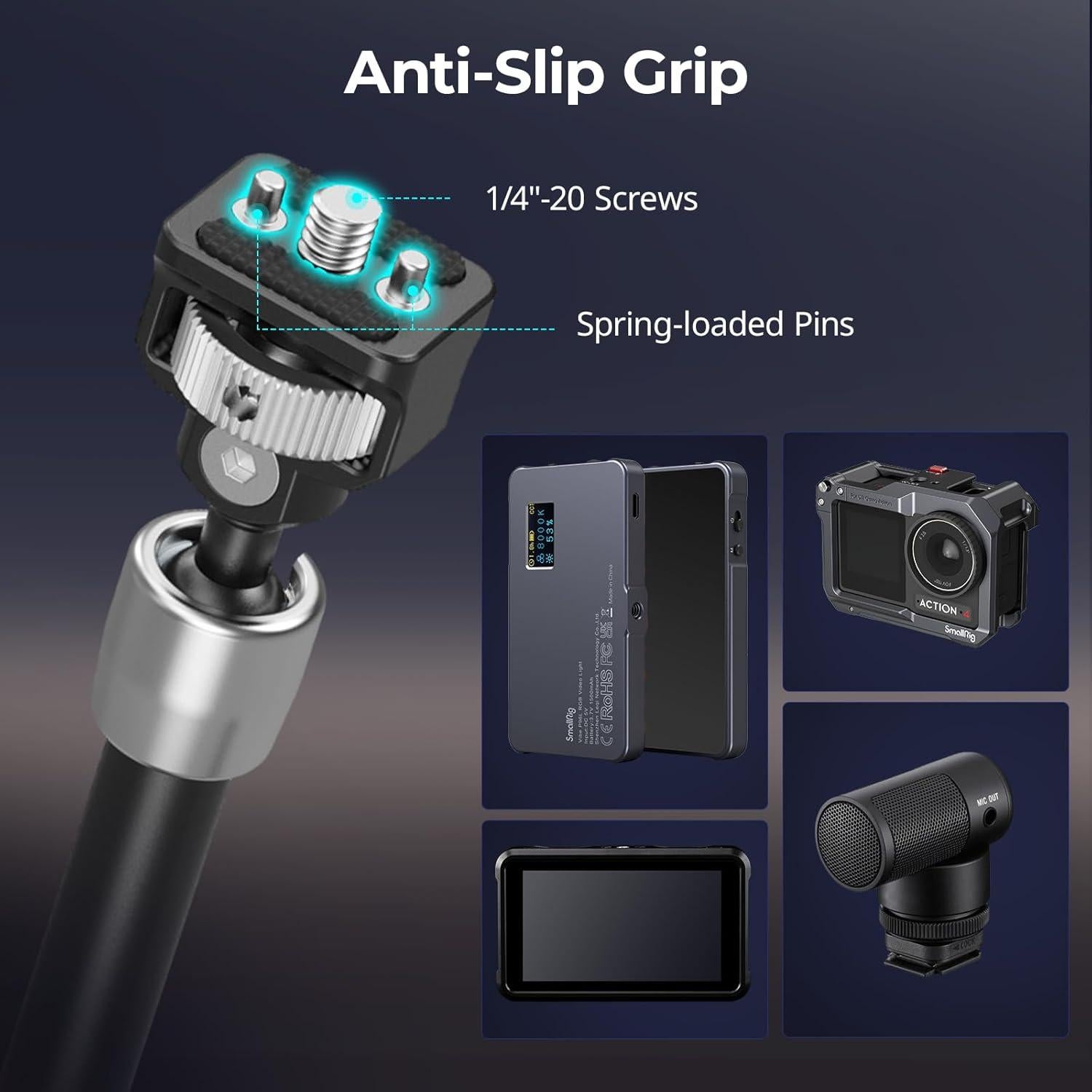 Brazo Mágico SmallRig 5309 28cm Antideslizante 1.5kg