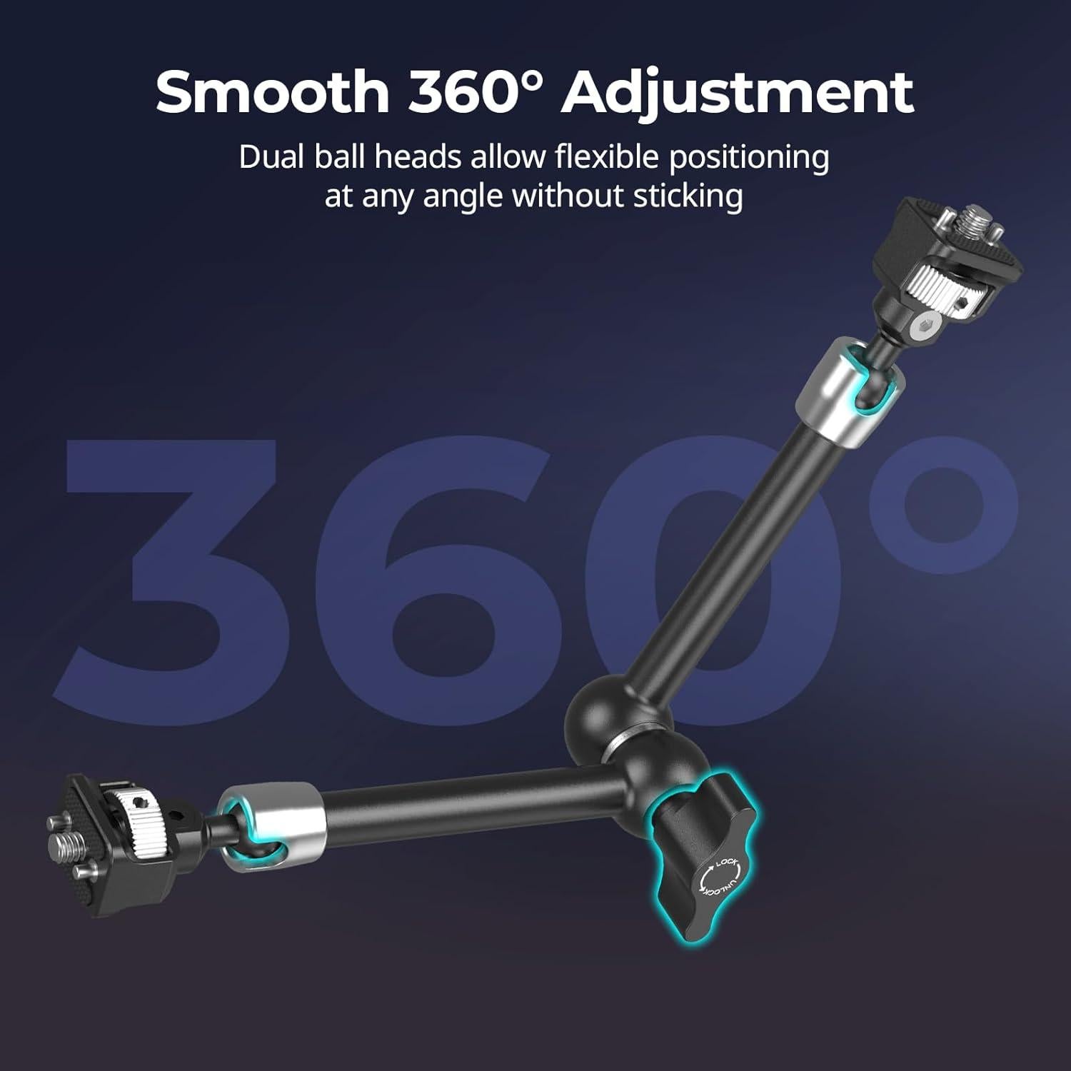 Brazo Mágico SmallRig 5309 28cm Antideslizante 1.5kg