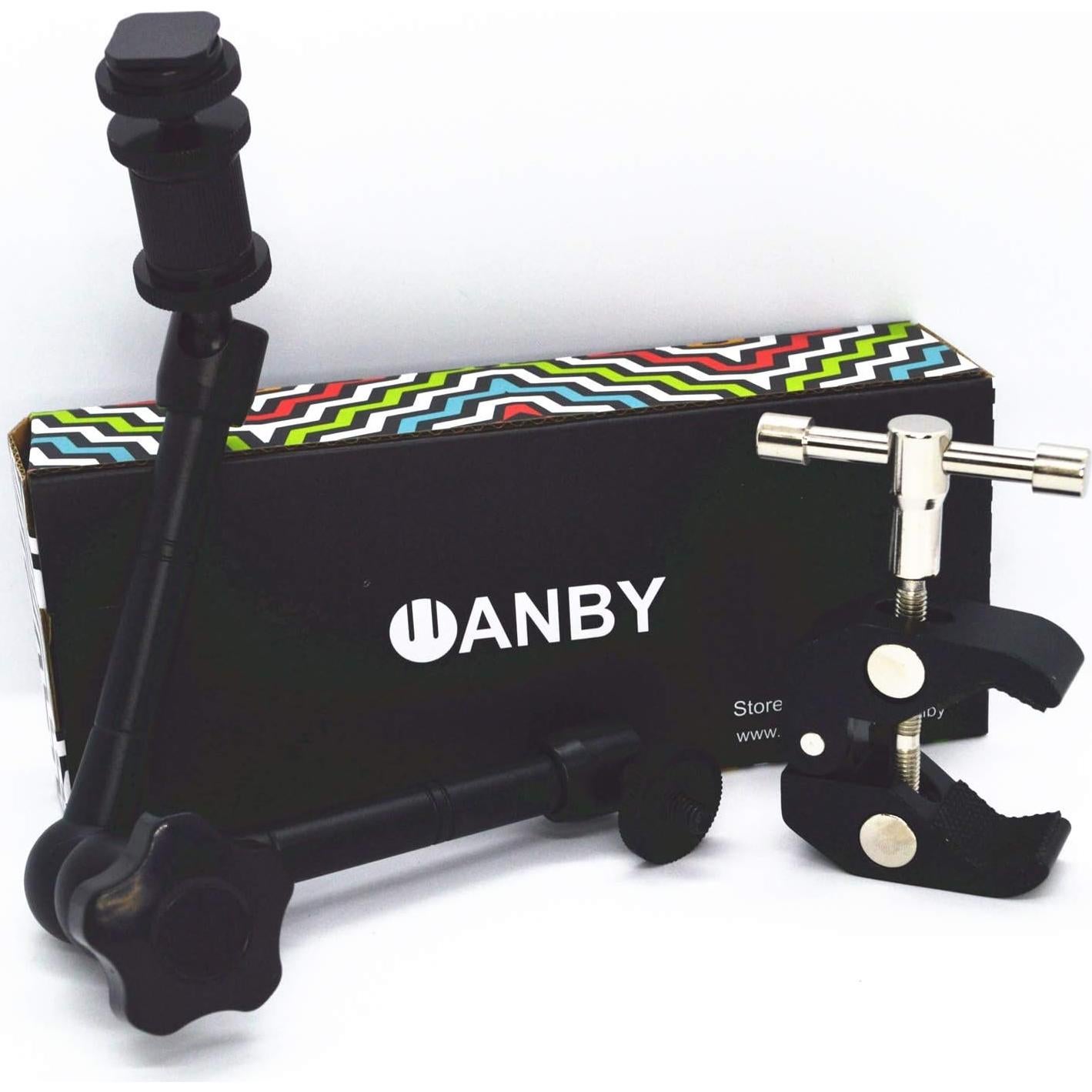 Brazo Mágico Articulado WANBY 28.5 cm Ajustable con Montura