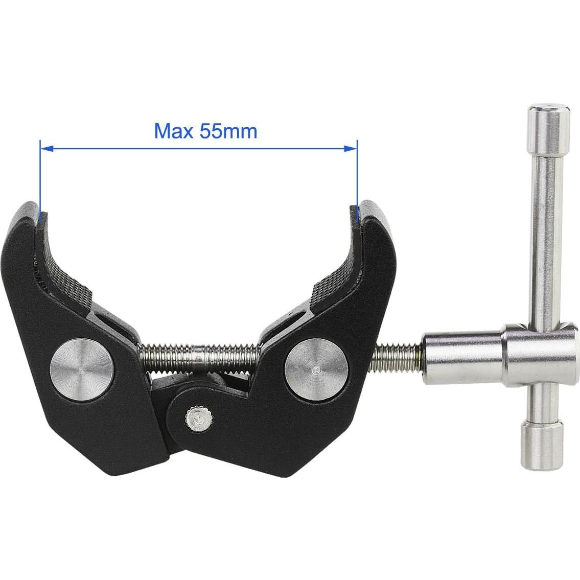 Brazo Mágico Articulado Haoge 190mm Acero Inoxidable con Abrazadera