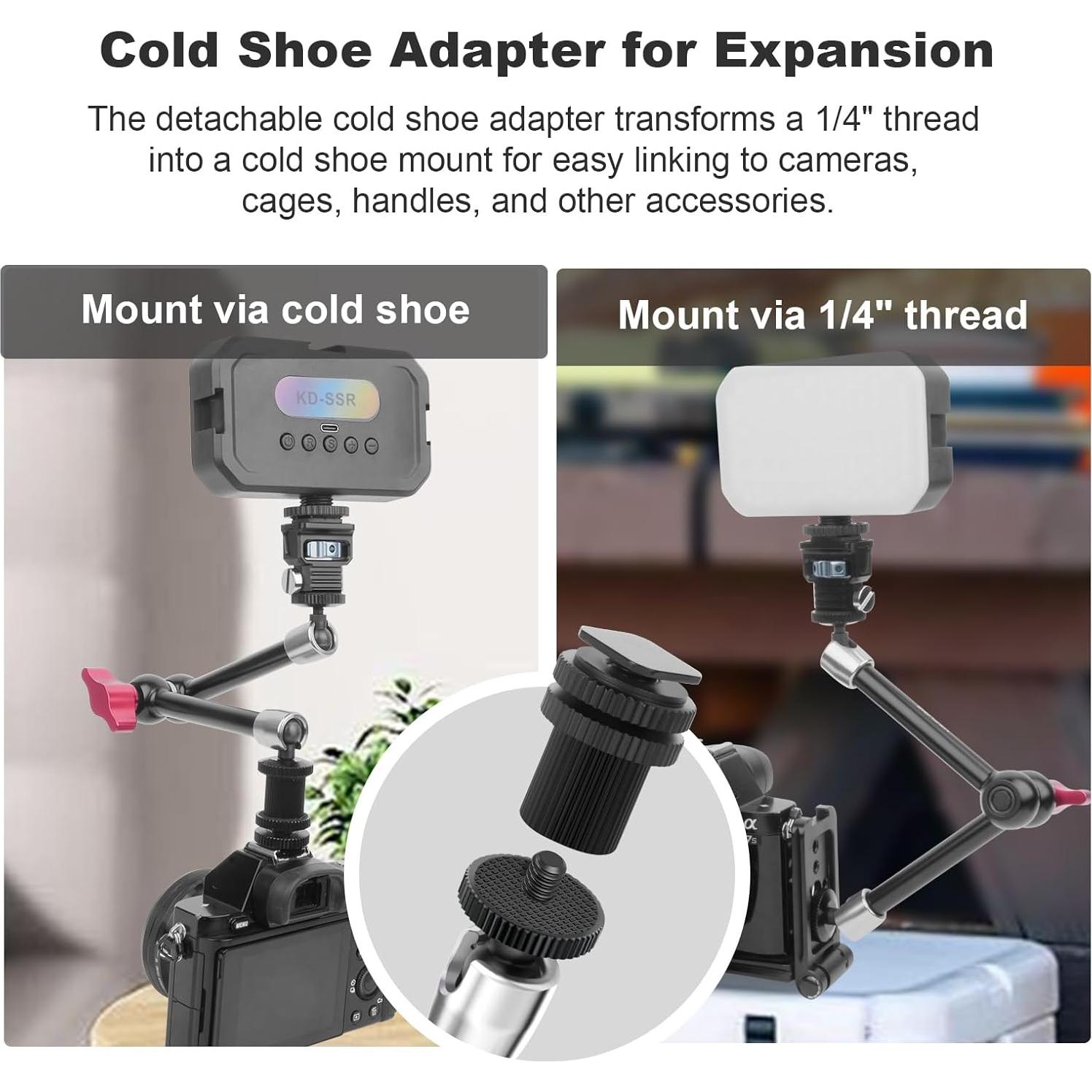 Brazo Mágico Articulado 28cm Mechrig SY031 Aluminio 2.5kg