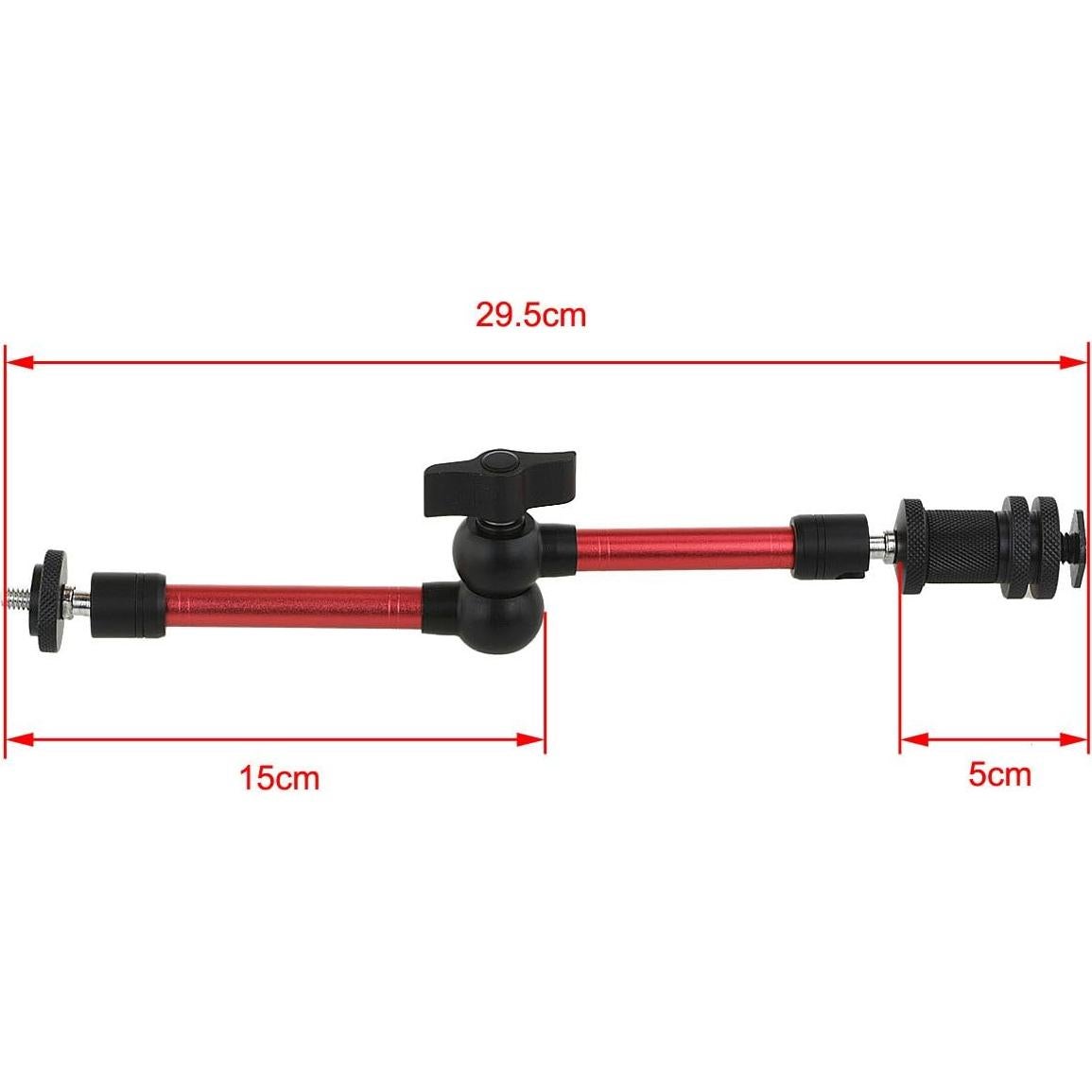 Brazo Mágico Articulado Haoge 295mm para Cámara DSLR