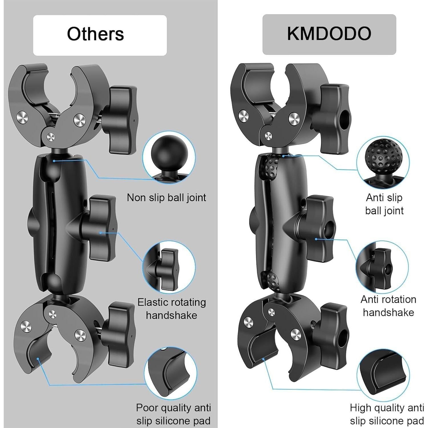 Abrazadera Doble de Cámara Magic Arm 2 Pcs Ajustable 360°