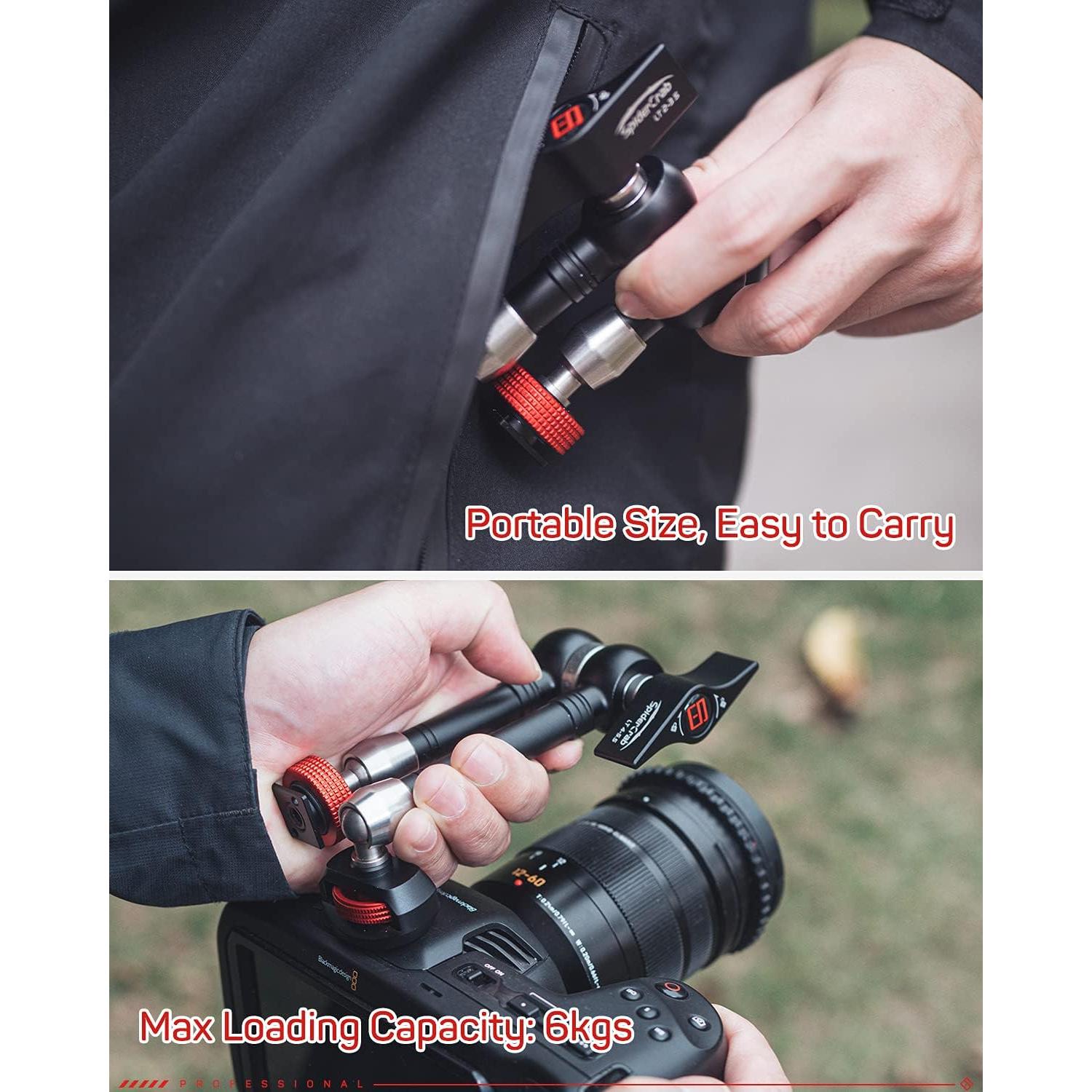 Brazo Mágico IFOOTAGE 24 cm Ajustable para Monitor y Luces