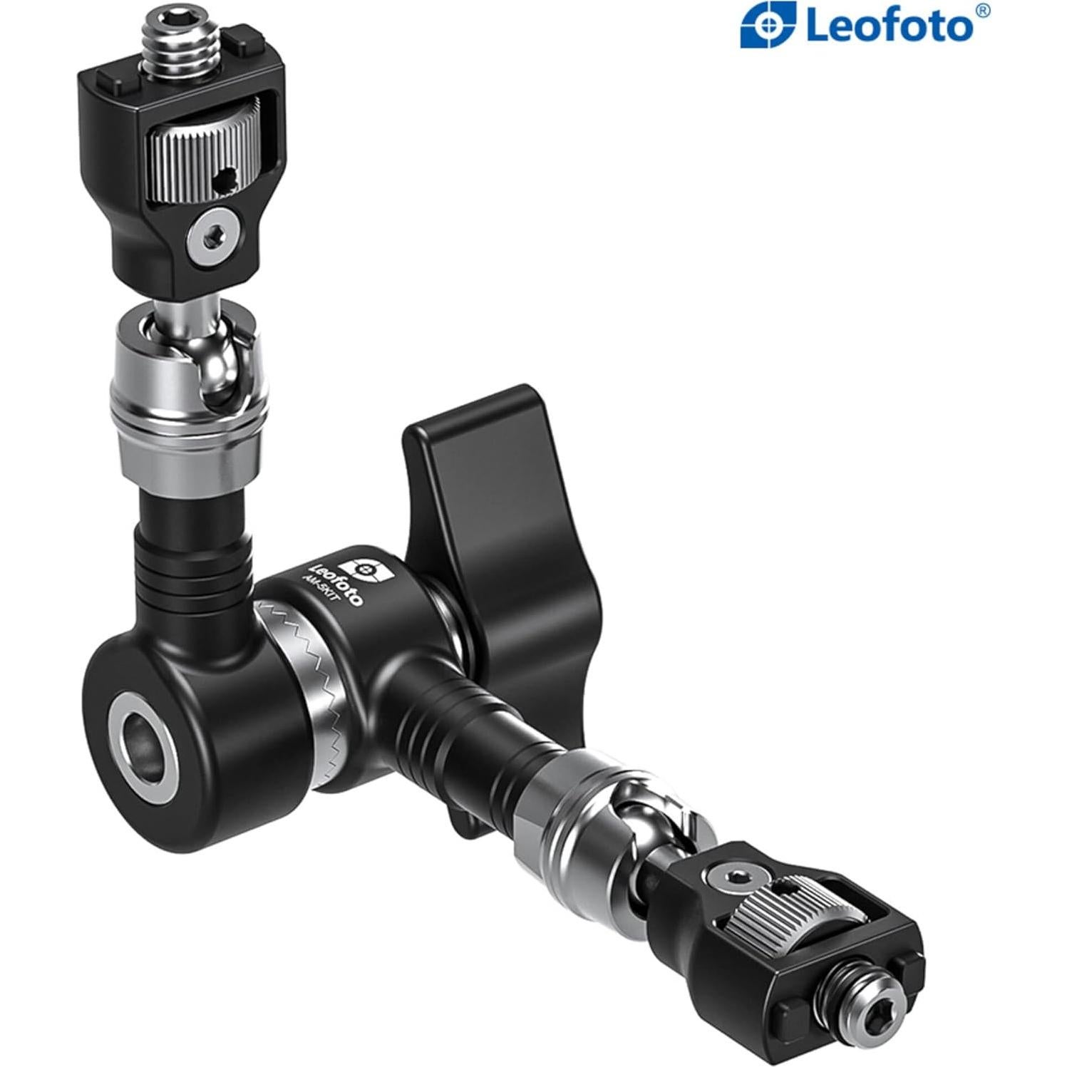 Leofoto AM-5 Kit Versa Magic Arm Pesado con Adaptadores