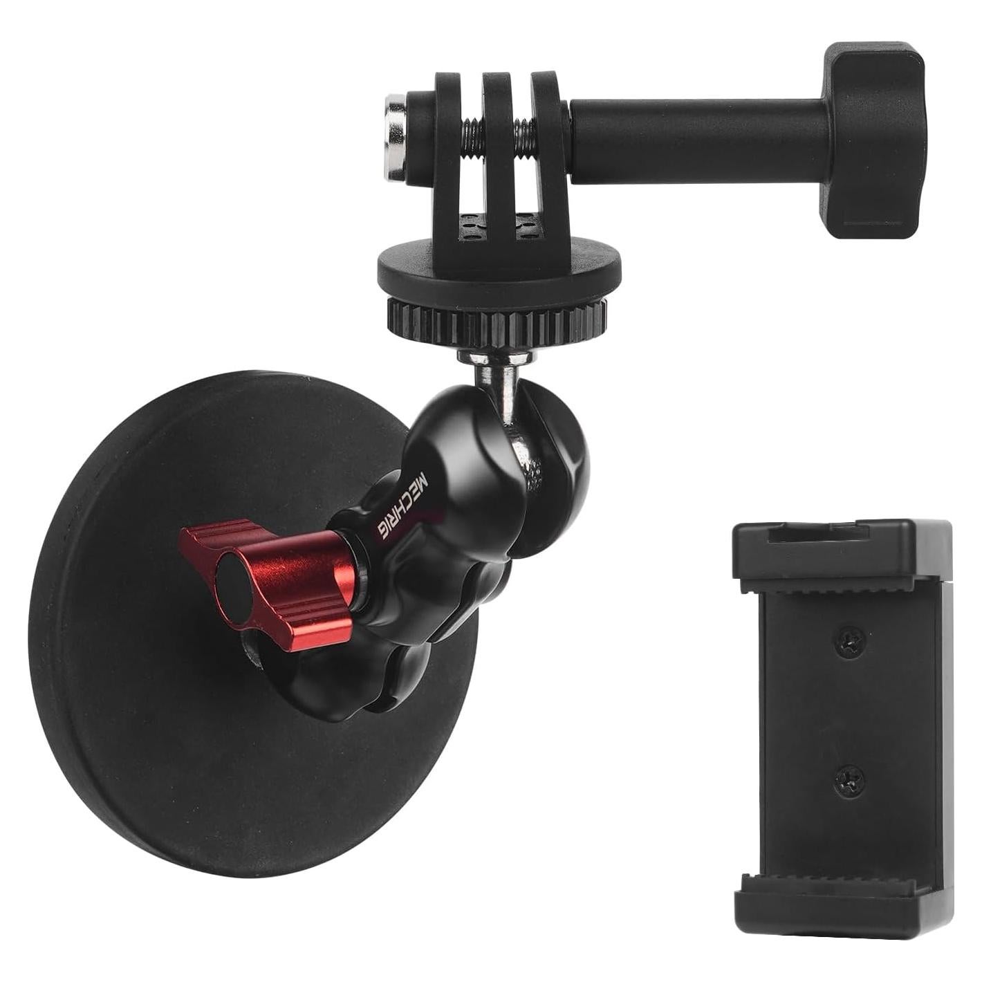 Soporte Magnético para Cámara Mechrig con Base de 360°
