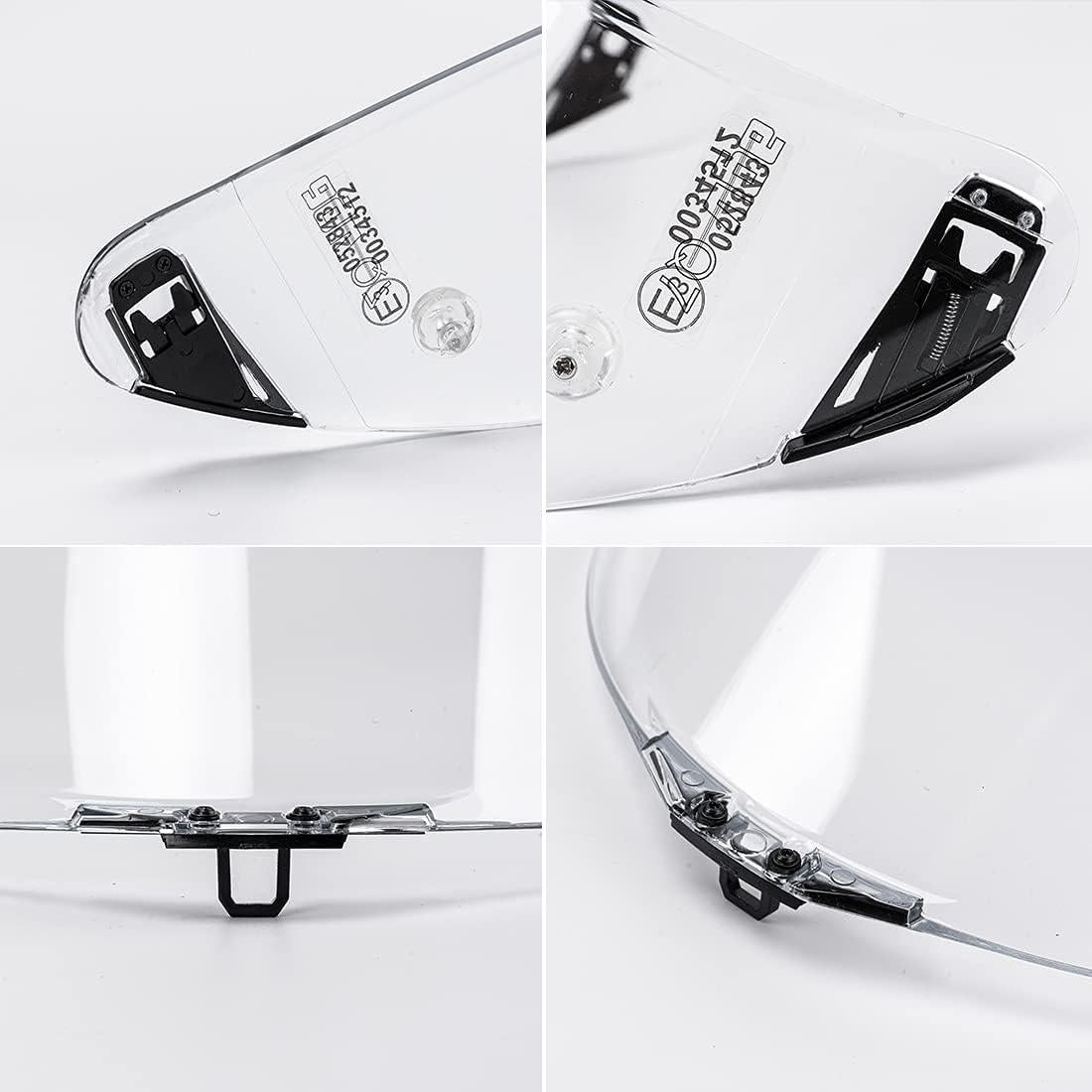 Visera Casco JQF Gear Pista GPRR/Corsa-R Transparente