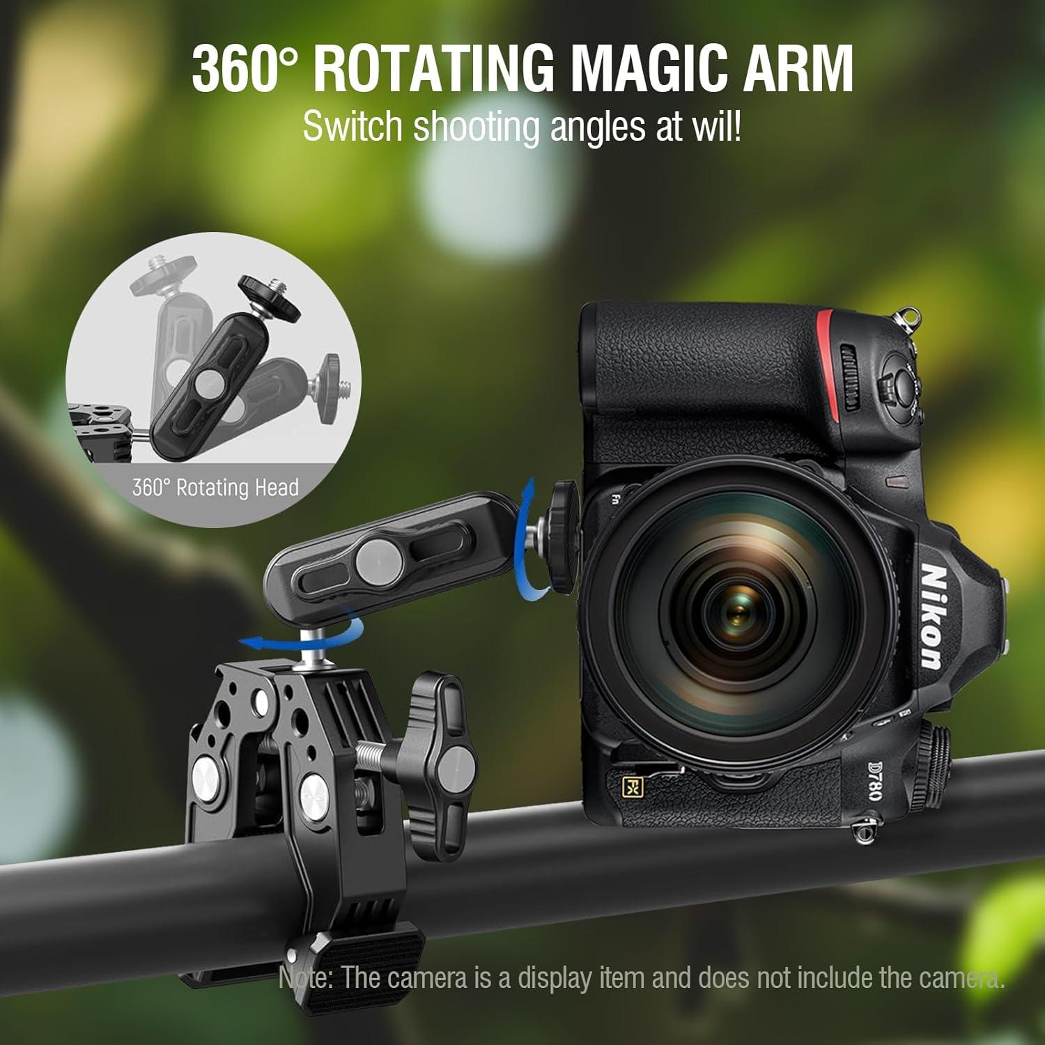 Soporte de Cámara Super Clamp XAMOREST 10kg Ajustable