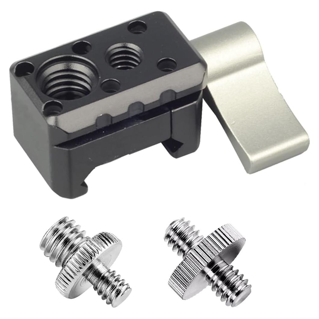 Abrazadera NATO DEKEENSTAR NC20 con Roscas 1/4 y 3/8