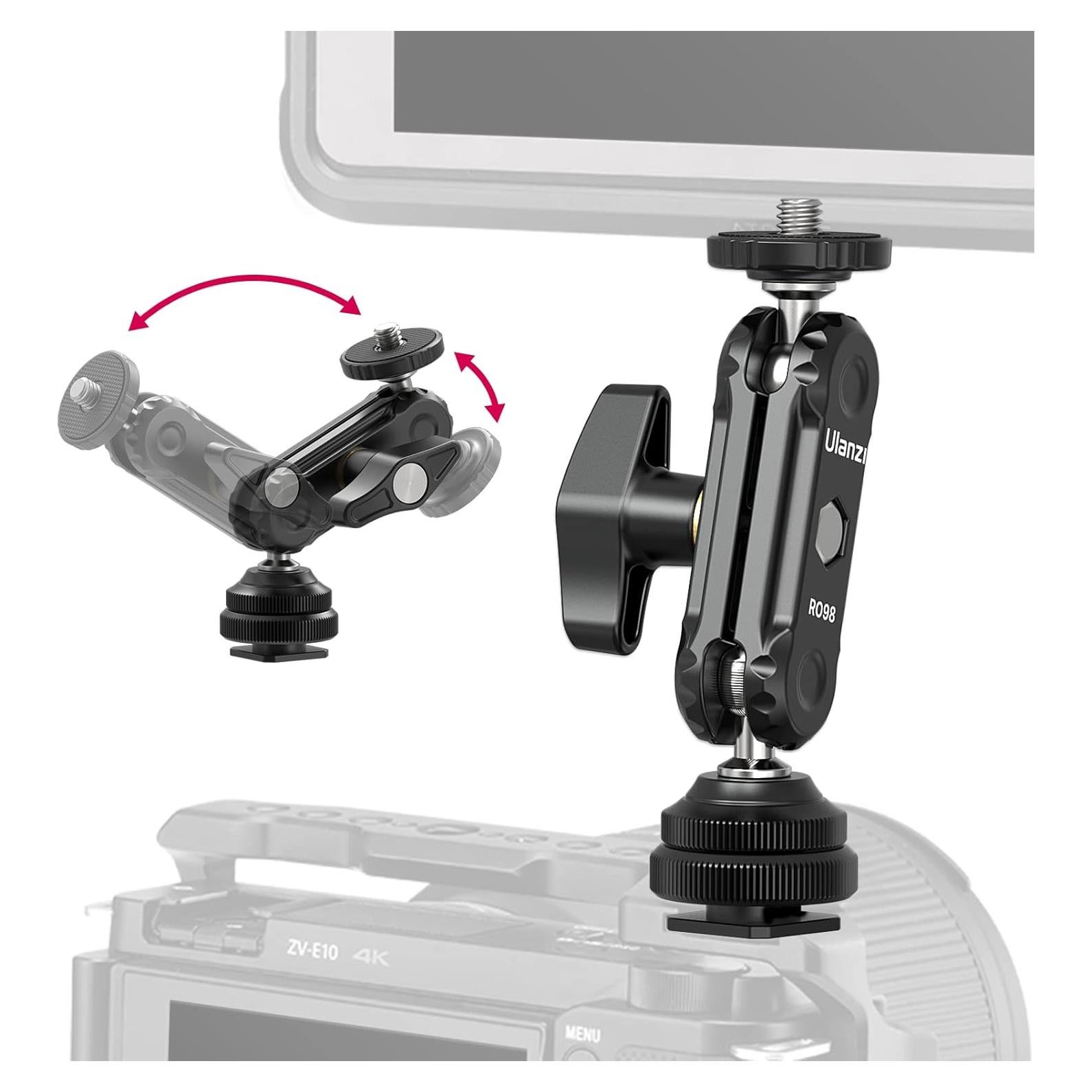 Soporte de Zapata Fría UURig R098 para Monitor y Micrófono