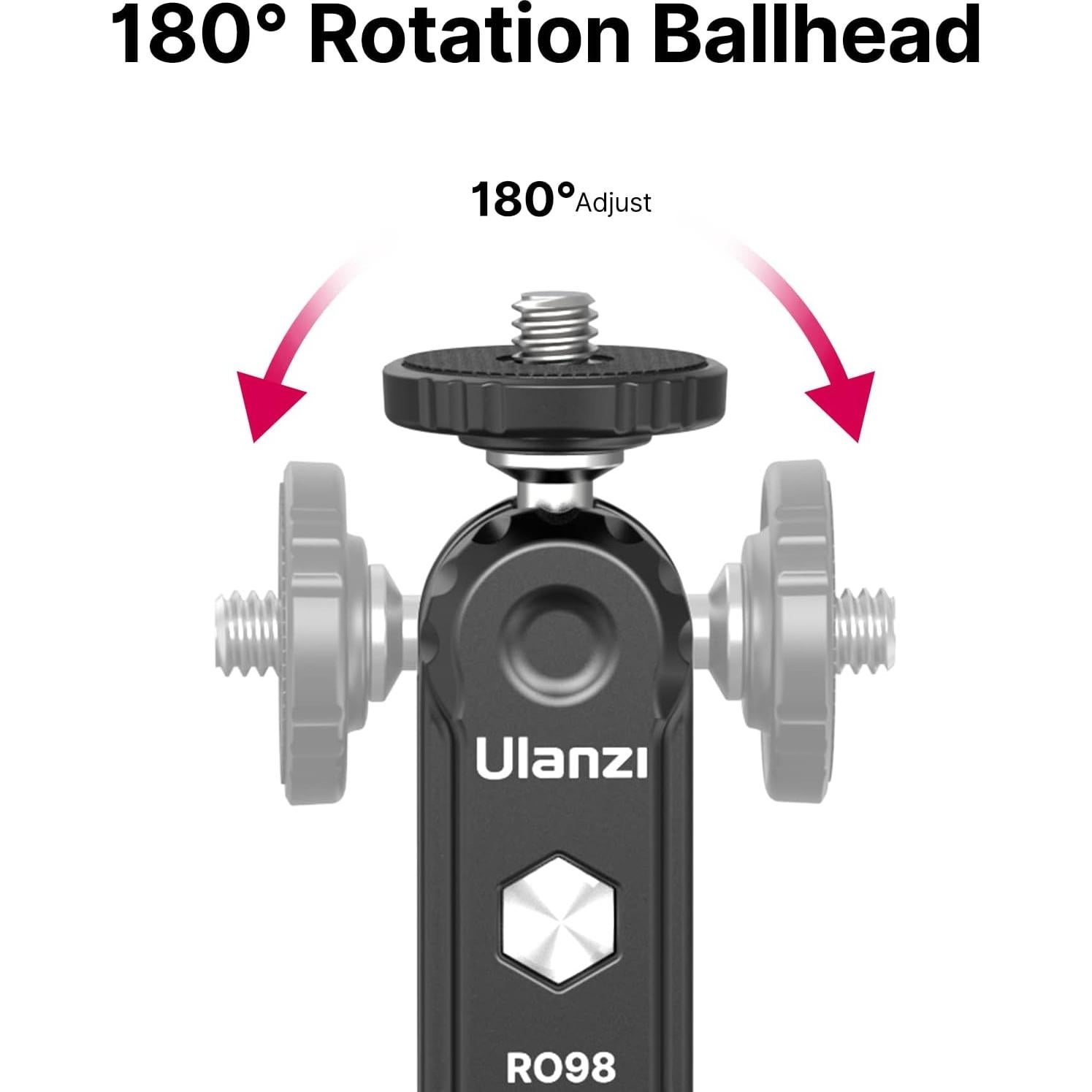 Soporte de Zapata Fría UURig R098 para Monitor y Micrófono