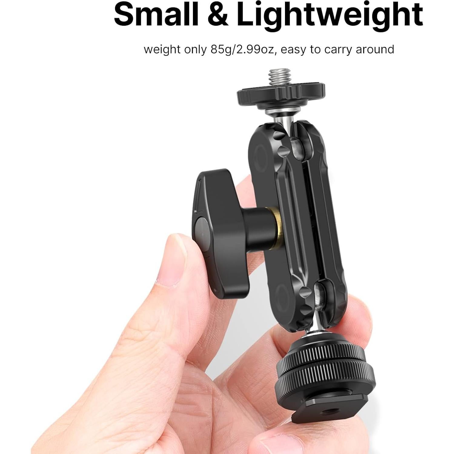 Soporte de Zapata Fría UURig R098 para Monitor y Micrófono