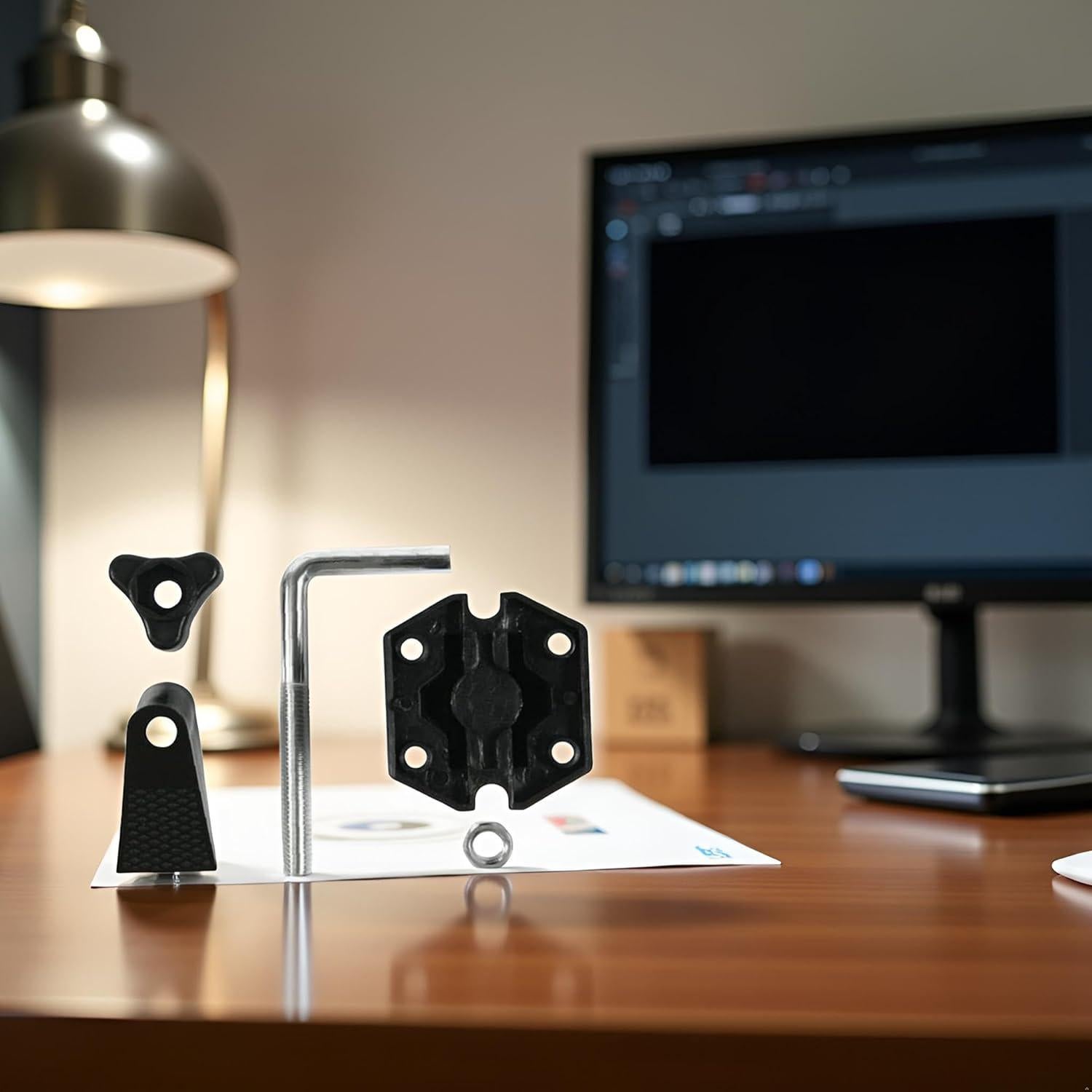 Soporte de Abrazadera para Micrófonos Jowxsx - Metal Ajustable