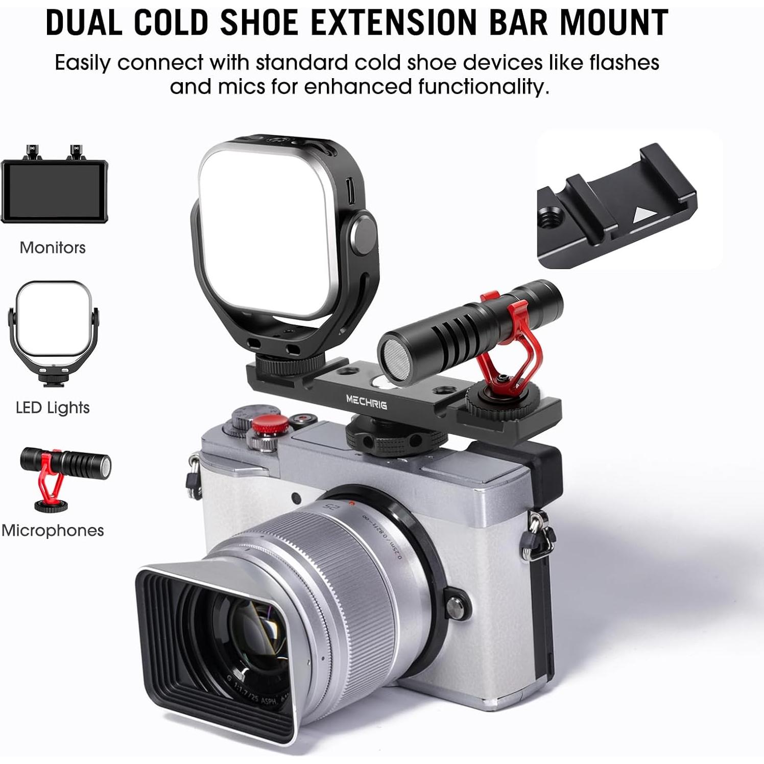 Barra de Extensión de Zapata Fría Dual Mechrig 10.16 cm