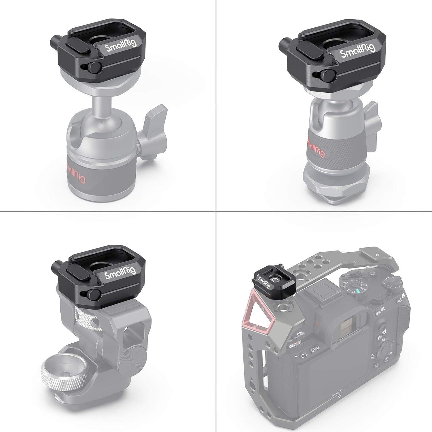 Soporte Universal de Zapata Fría SmallRig 2797 - Adaptador Multifuncional