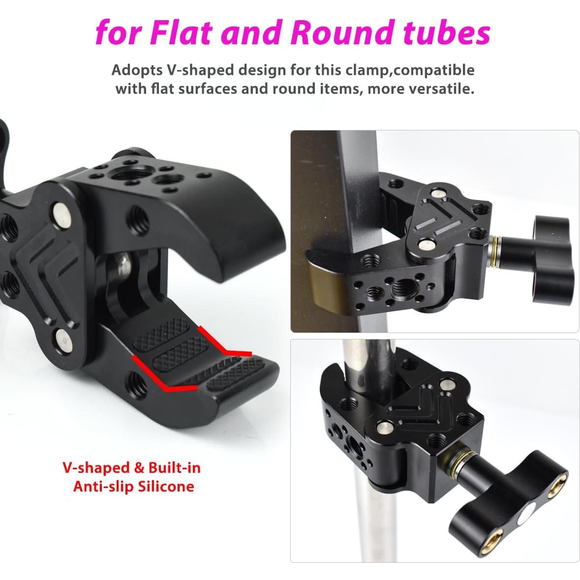 Super Clamp Akeipho para Cámara y Accesorios Fotográficos