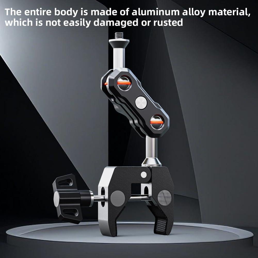 Soporte de Abrazadera para Cámara SOH Mingying - Aluminio 220g