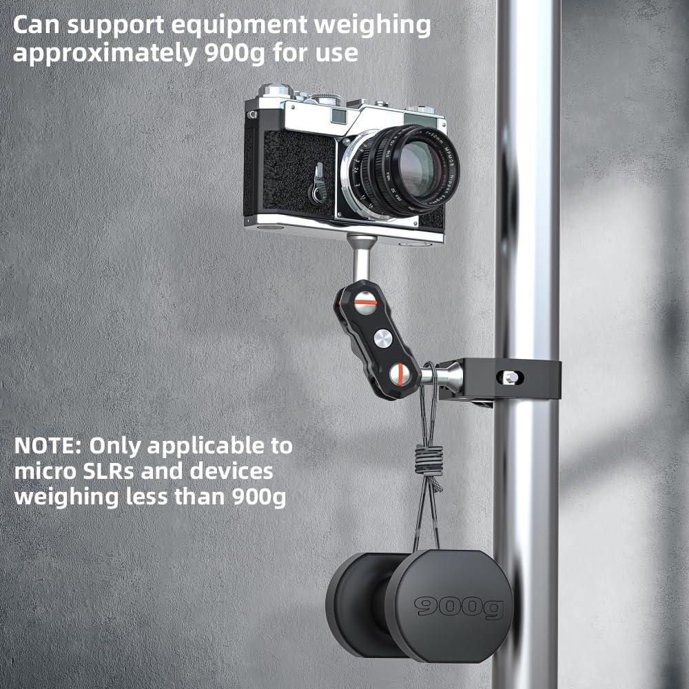 Soporte de Abrazadera para Cámara SOH Mingying - Aluminio 220g