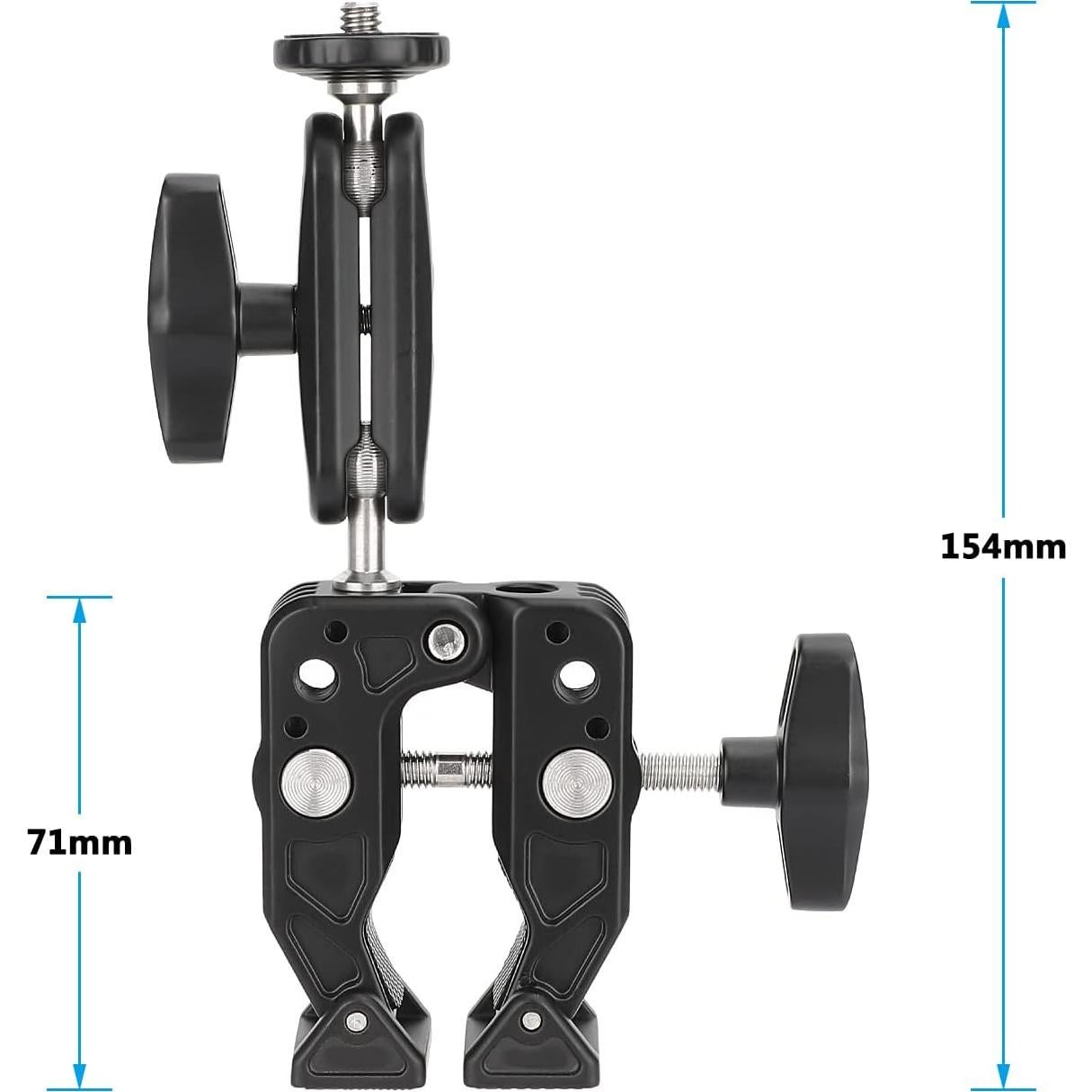 Soporte Super Clamp Articulado CAMVATE con Brazo Mágico 1.27-6.1 cm