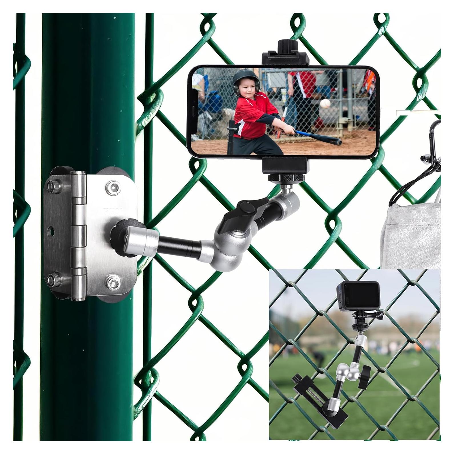 Montaje Magnético para Teléfono FPN + Clip para Cerca - Graba Juegos
