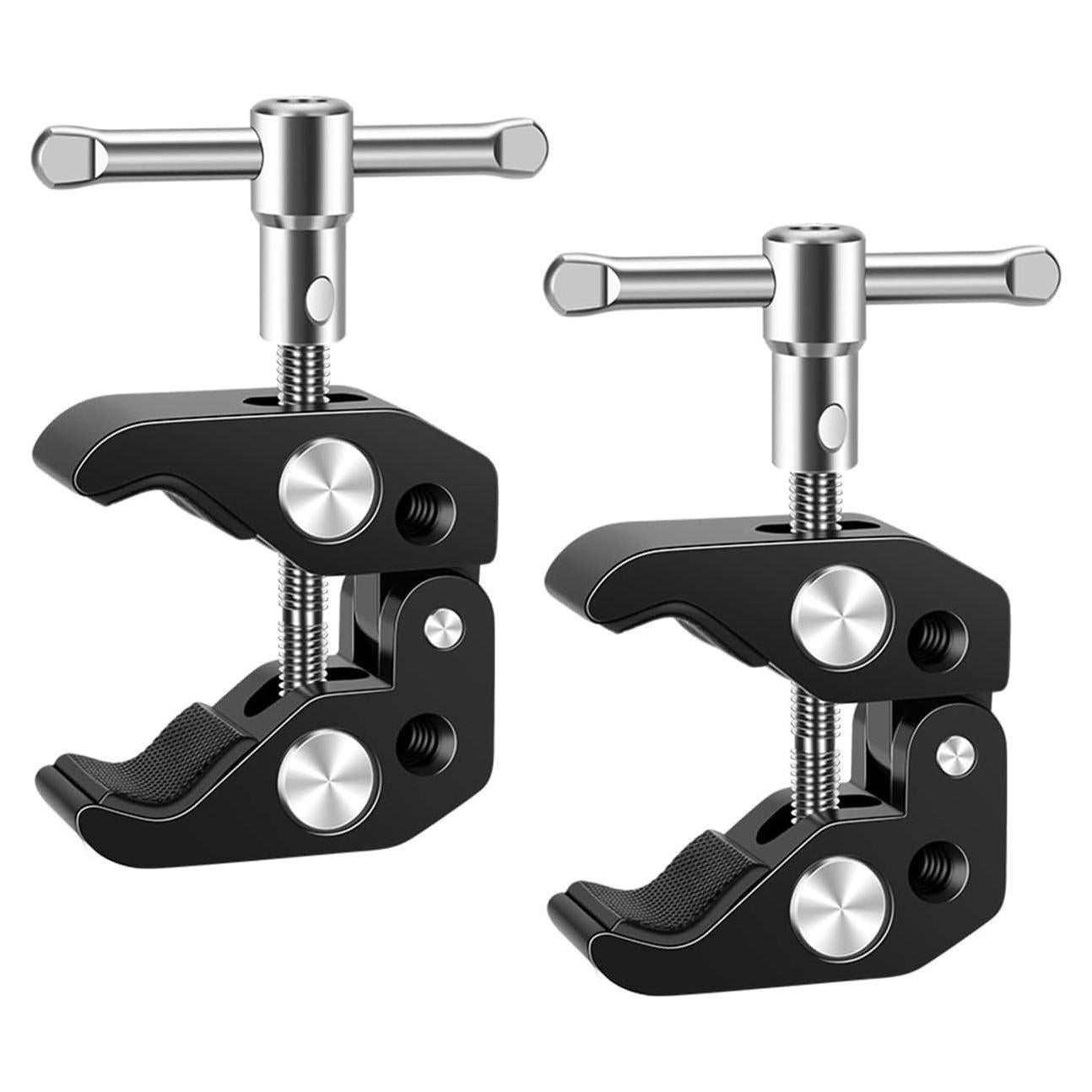 Super Clamp Mount Lanxire - Abrazadera de Cámara 2 Pzas