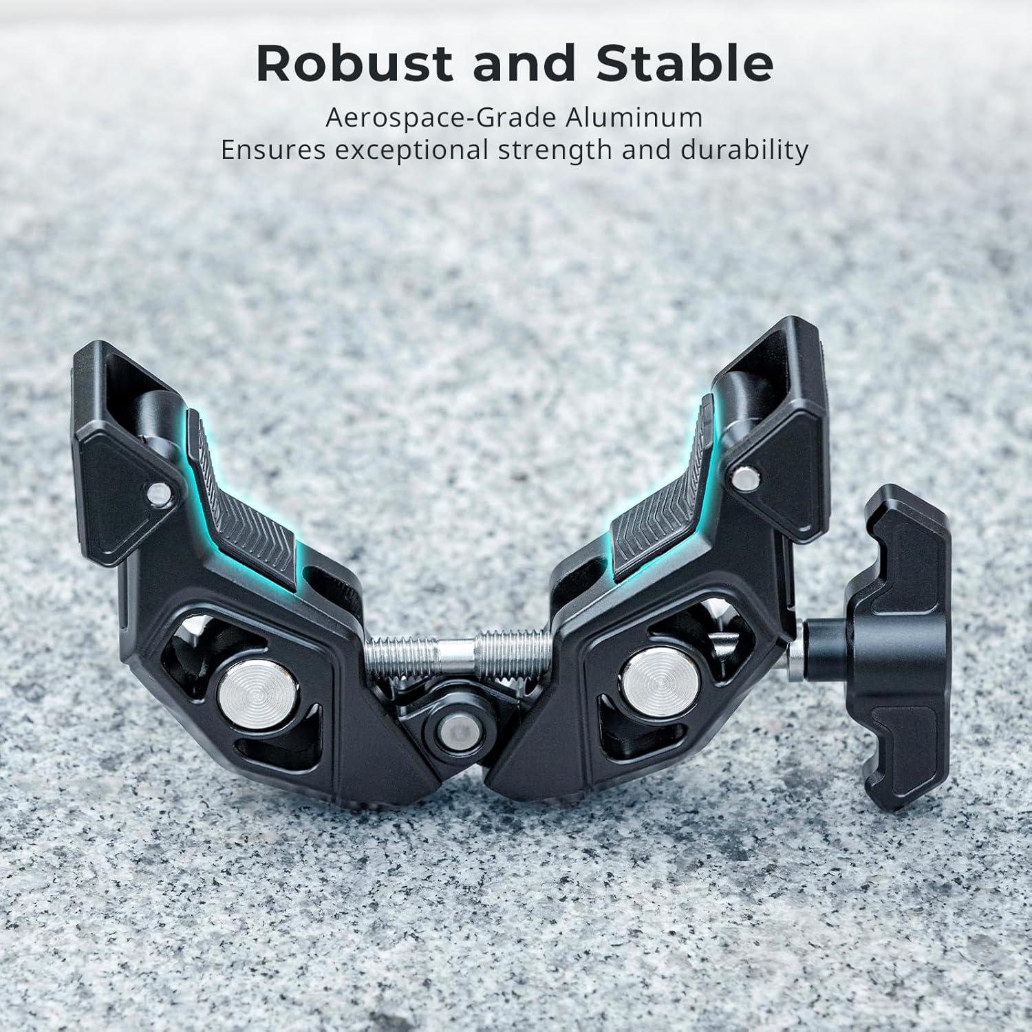 Abrazadera Super Clamp PequeñoRig 5319 con Punta Giratoria 50mm