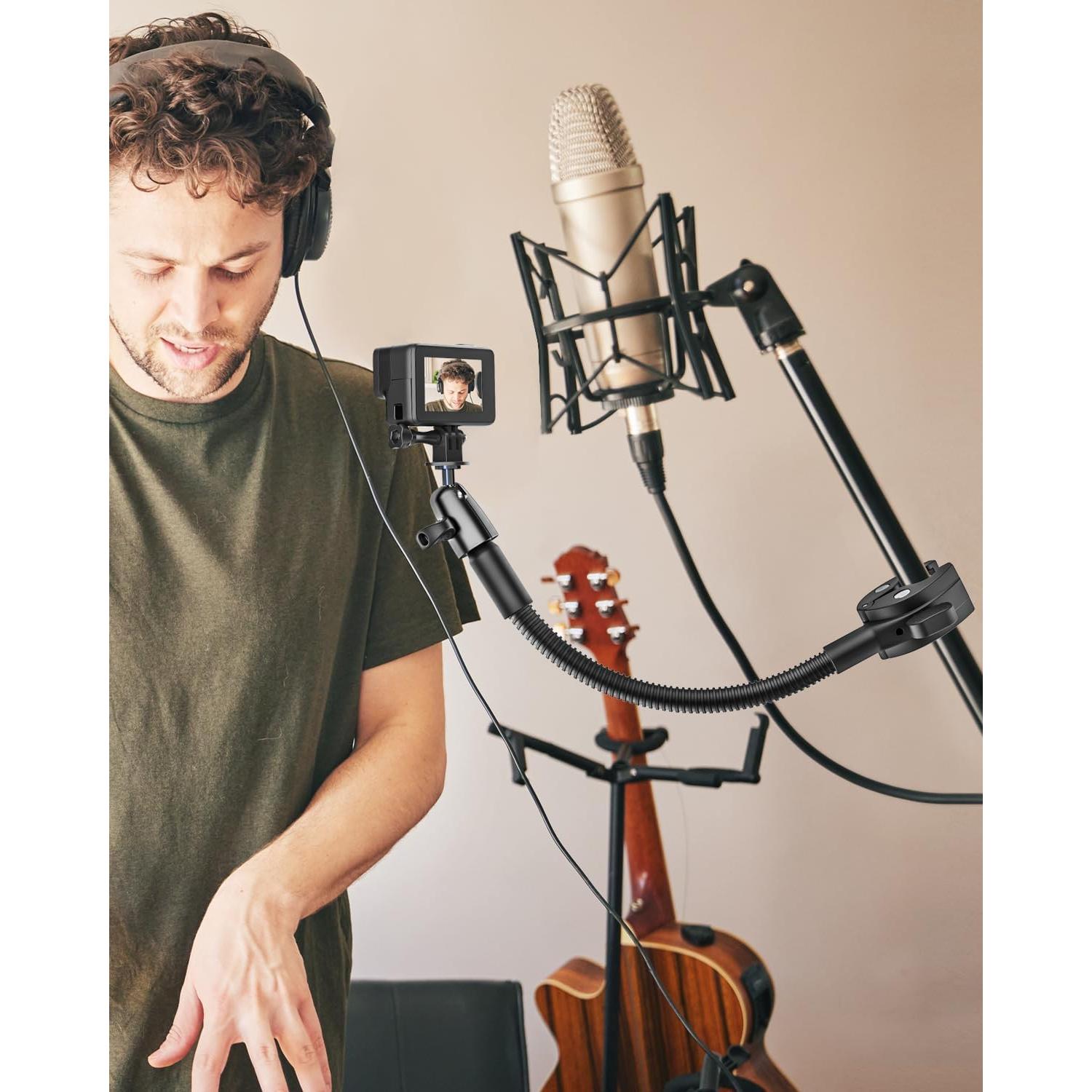 Soporte de Cámara Gooseneck Woleyi Ajustable 360° para DSLR/Gopro