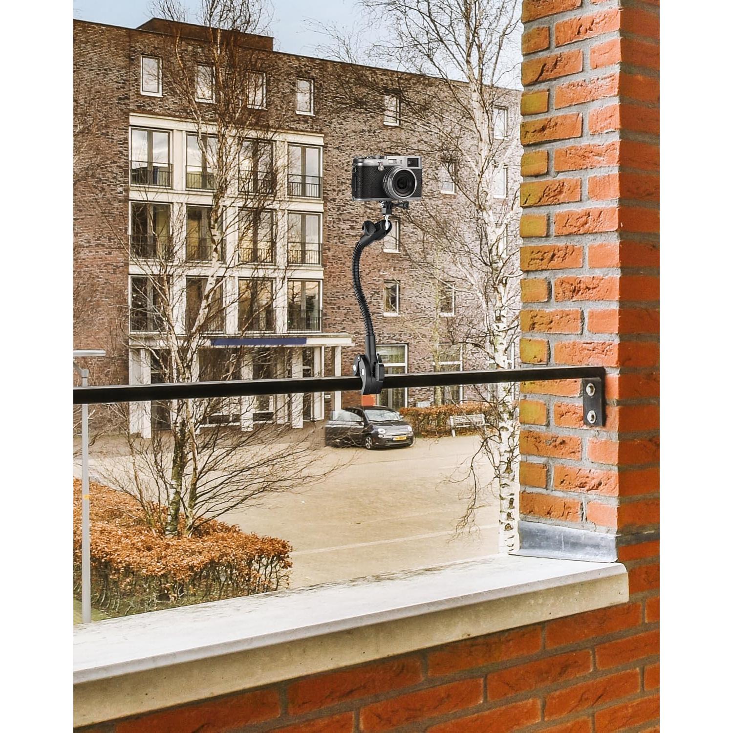 Soporte de Cámara Gooseneck Woleyi Ajustable 360° para DSLR/Gopro